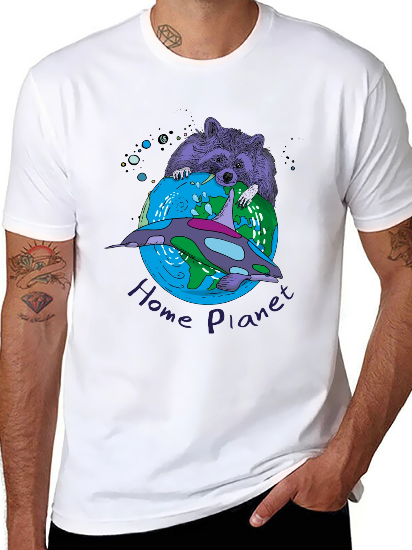 Home Planet Graphic T-Shirt