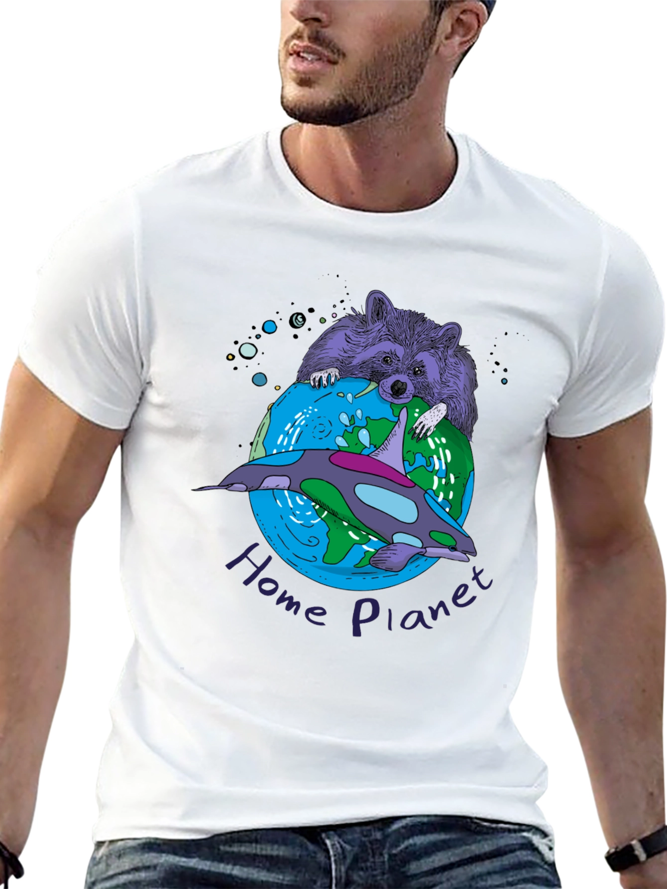 Home Planet Graphic T-Shirt