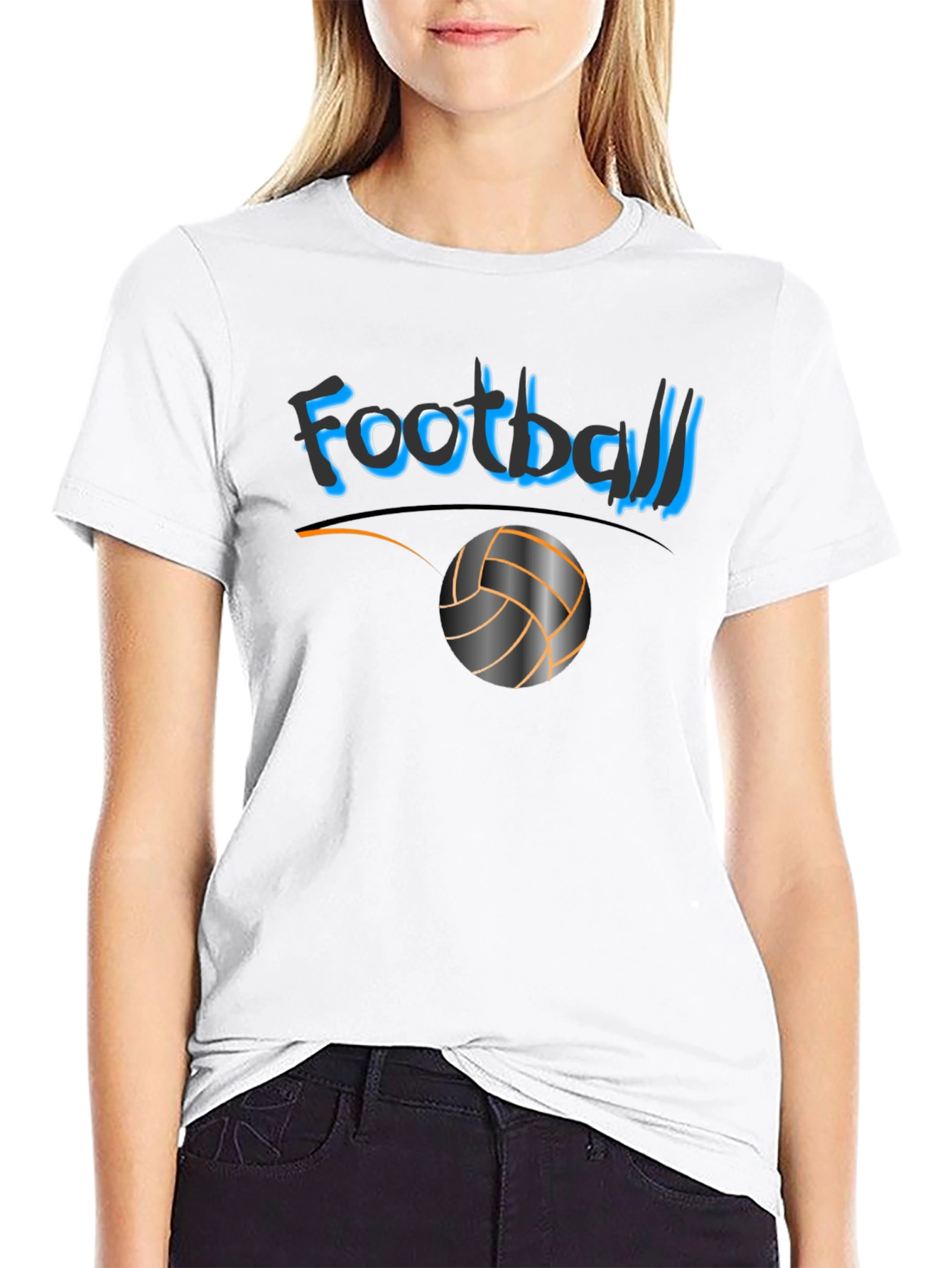 Football Graphic Tee - Sport Casual