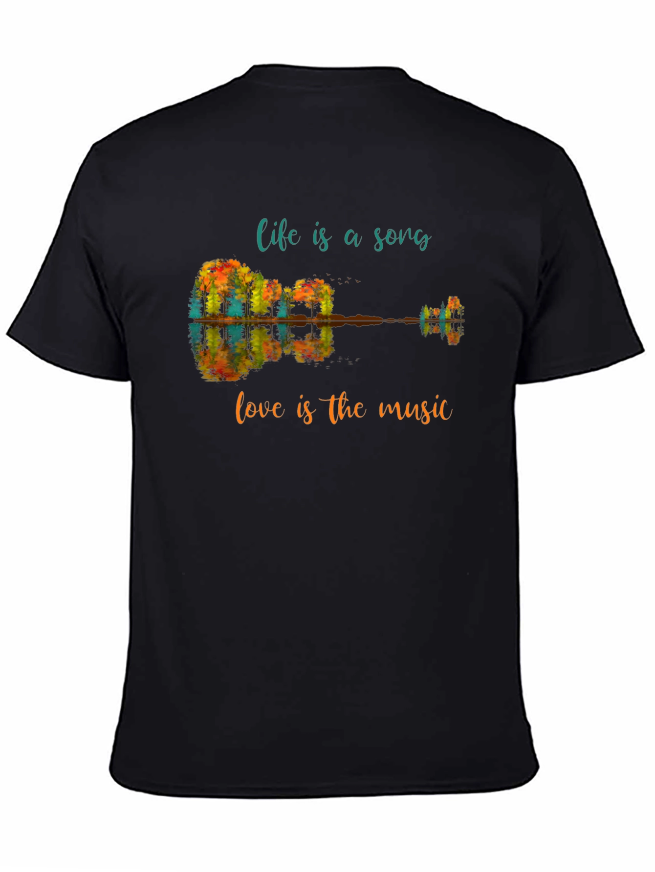 Life is a Song Guitar T-Shirt
