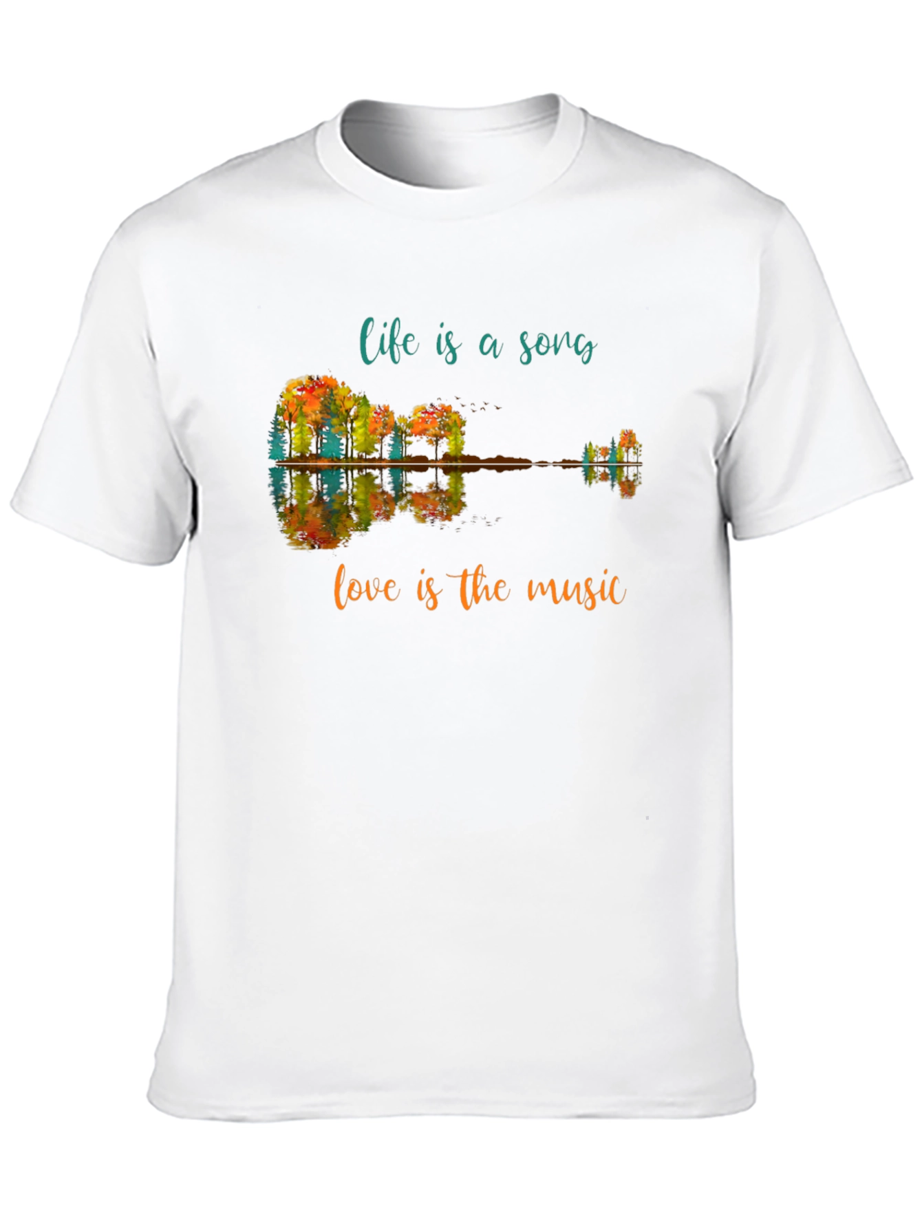 Life is a Song Guitar T-Shirt