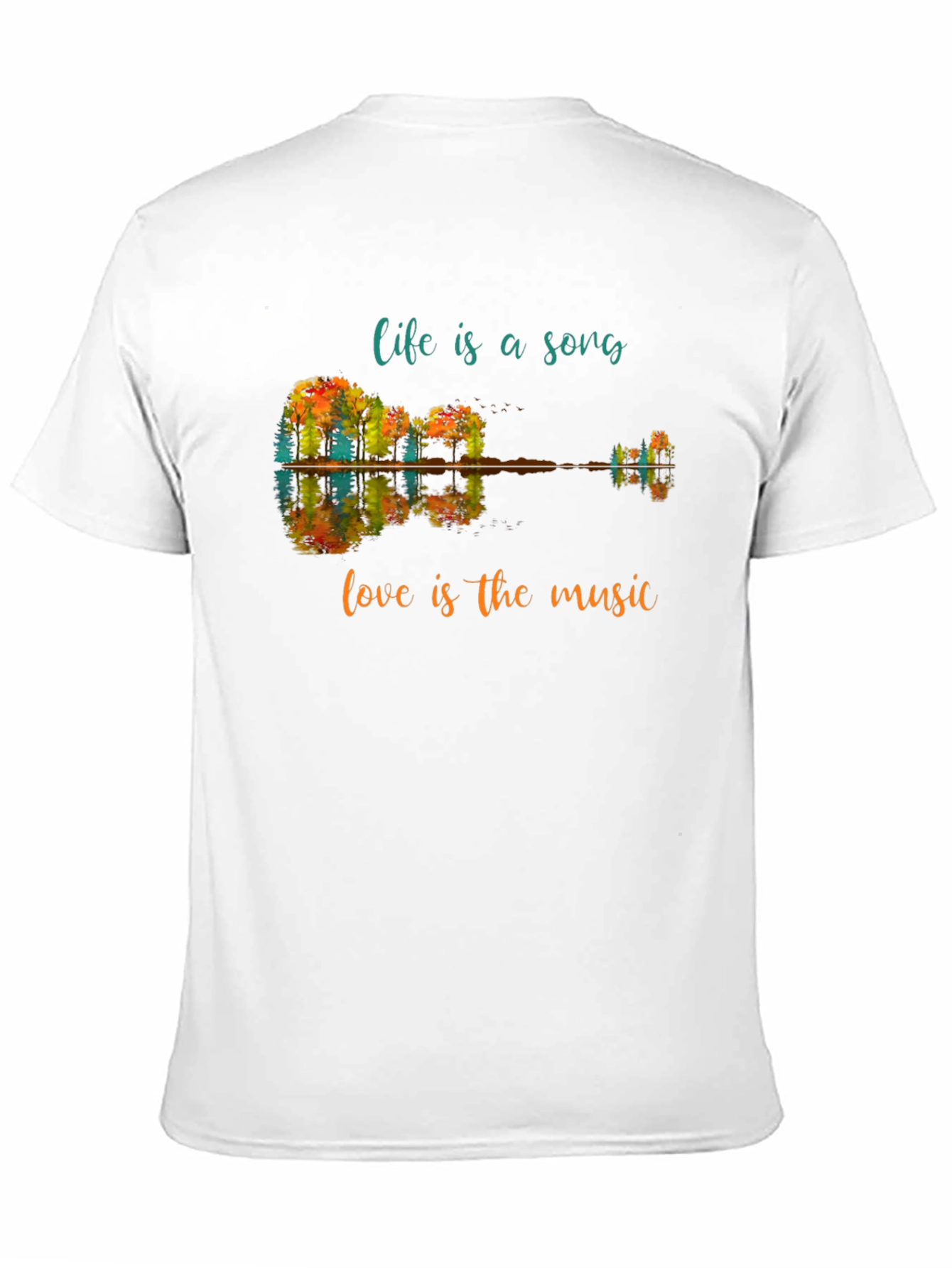 Life is a Song Guitar T-Shirt