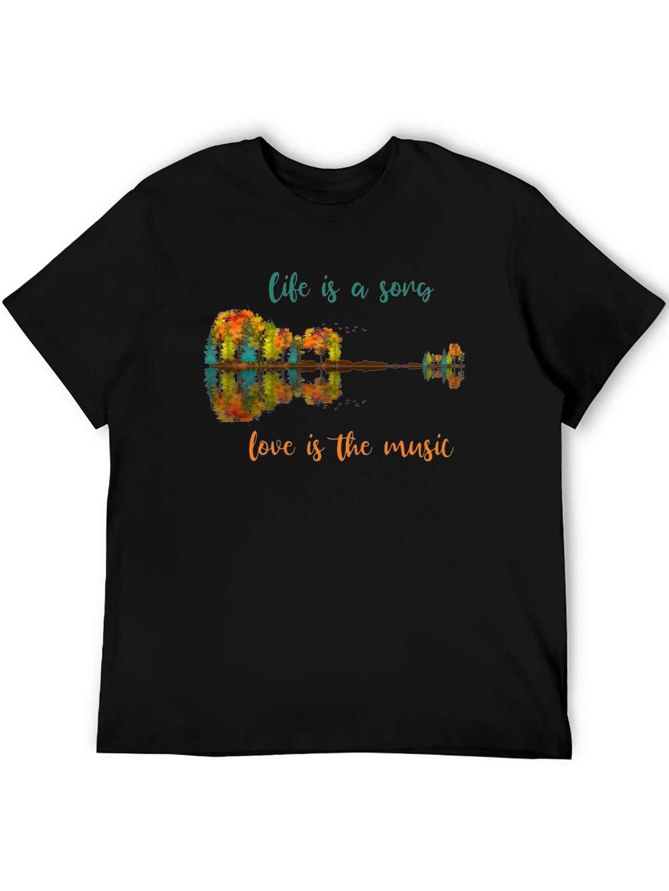 Life is a Song Guitar T-Shirt