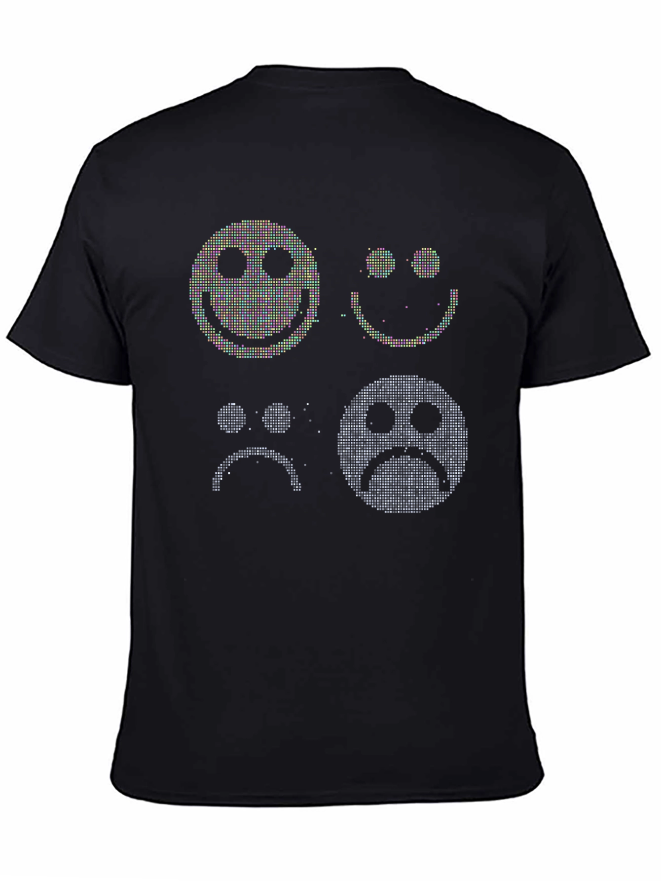 Expression Tee: Mood Emoji Graphic Print T-Shirt