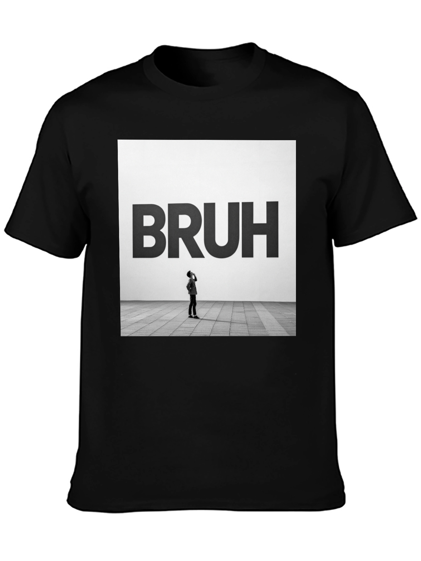 Bruh T-Shirt - Modern Graphic Tee