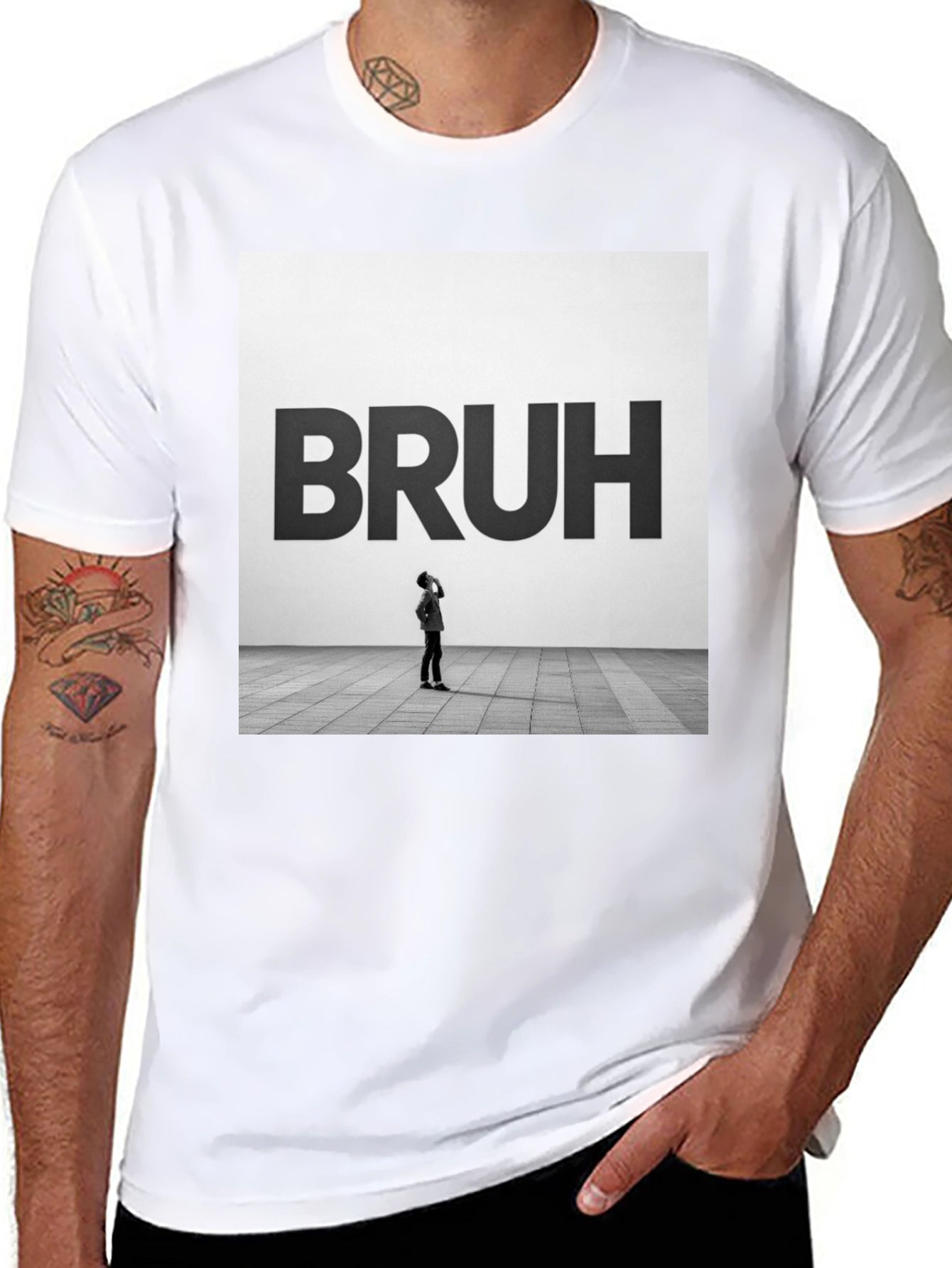Bruh T-Shirt - Modern Graphic Tee
