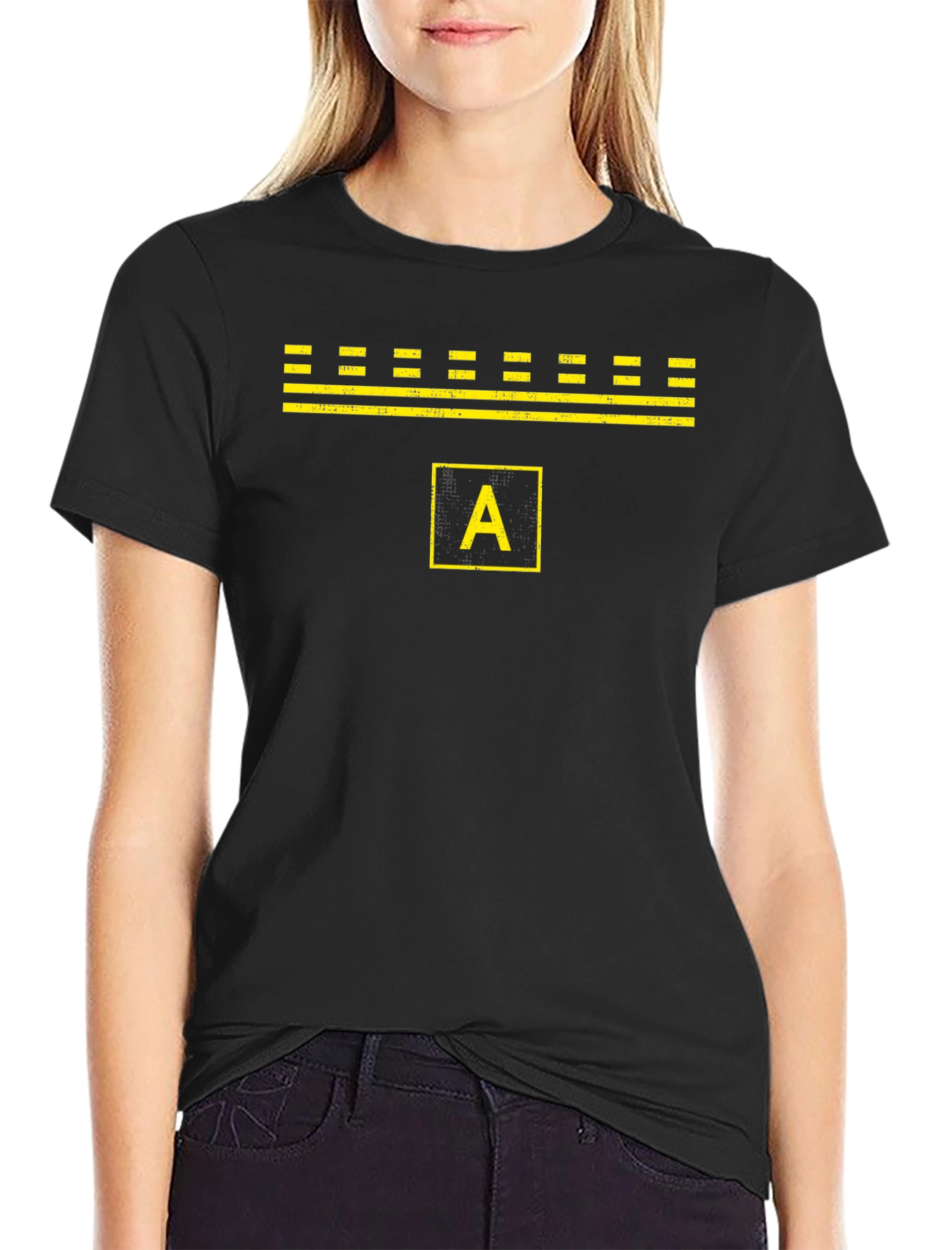 Airport Code A T-Shirt - Stylish Aviation Apparel