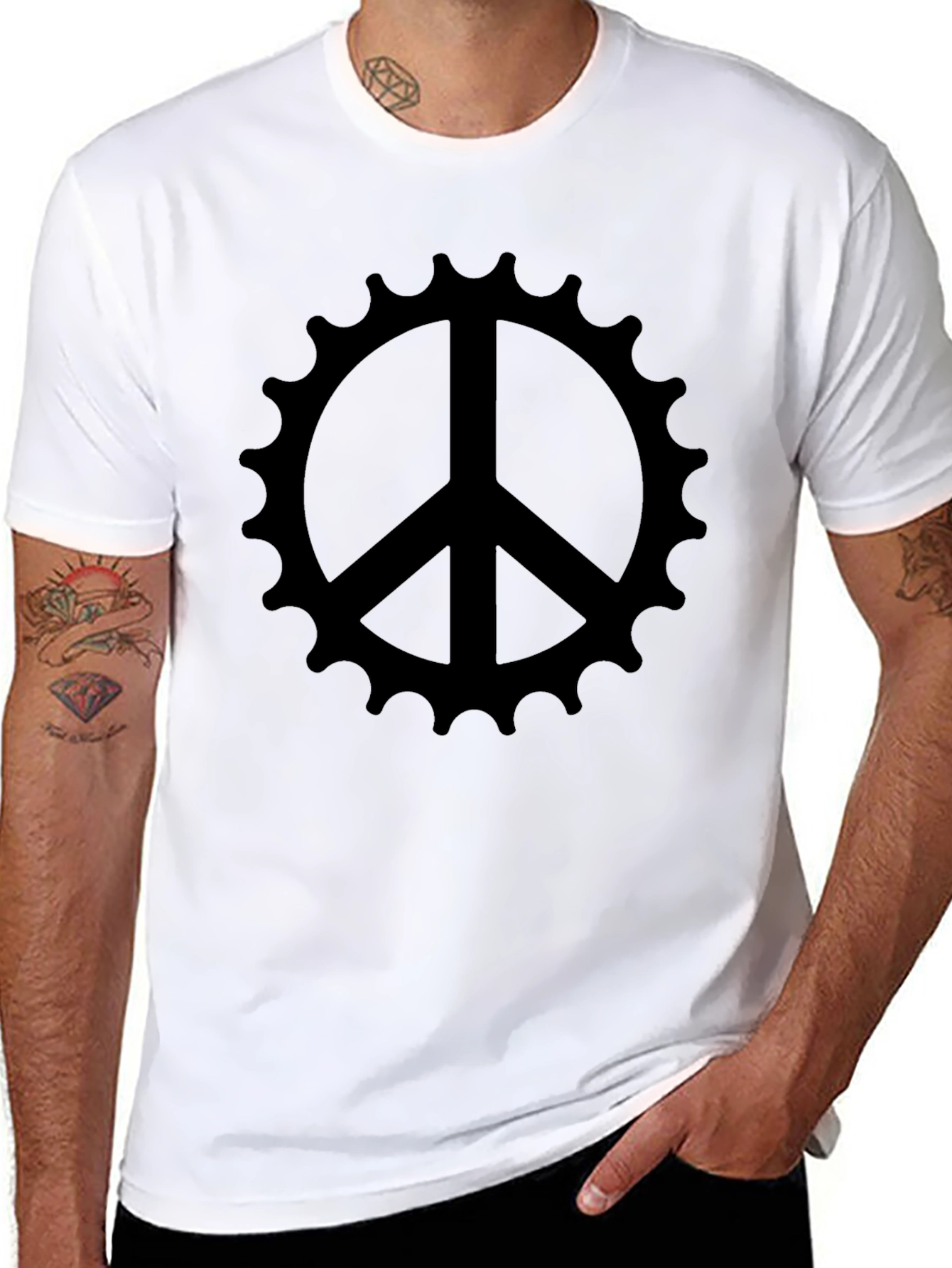 Peace Gear Black T-Shirt