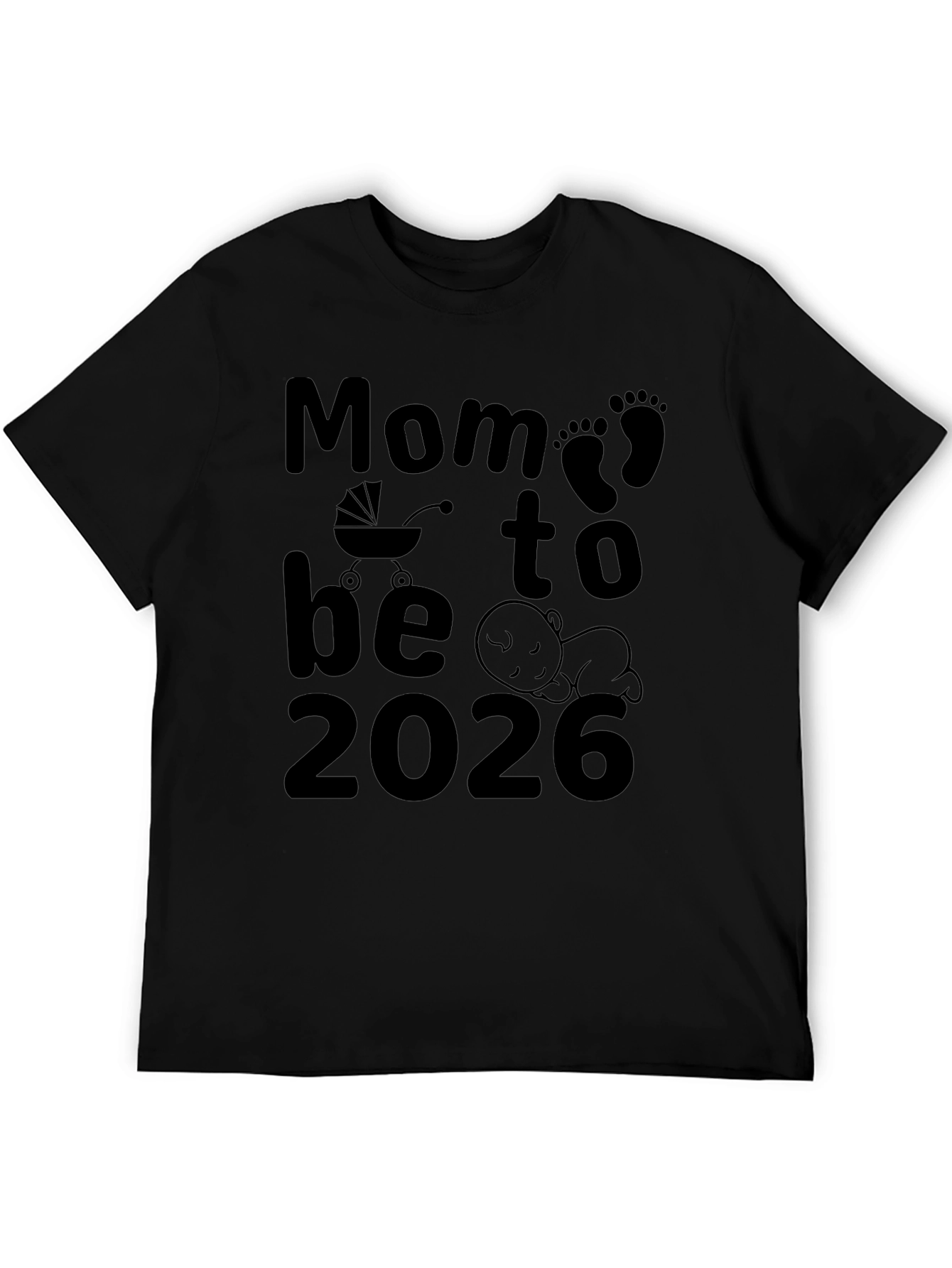 Mom to Be 2026 Graphic Tee