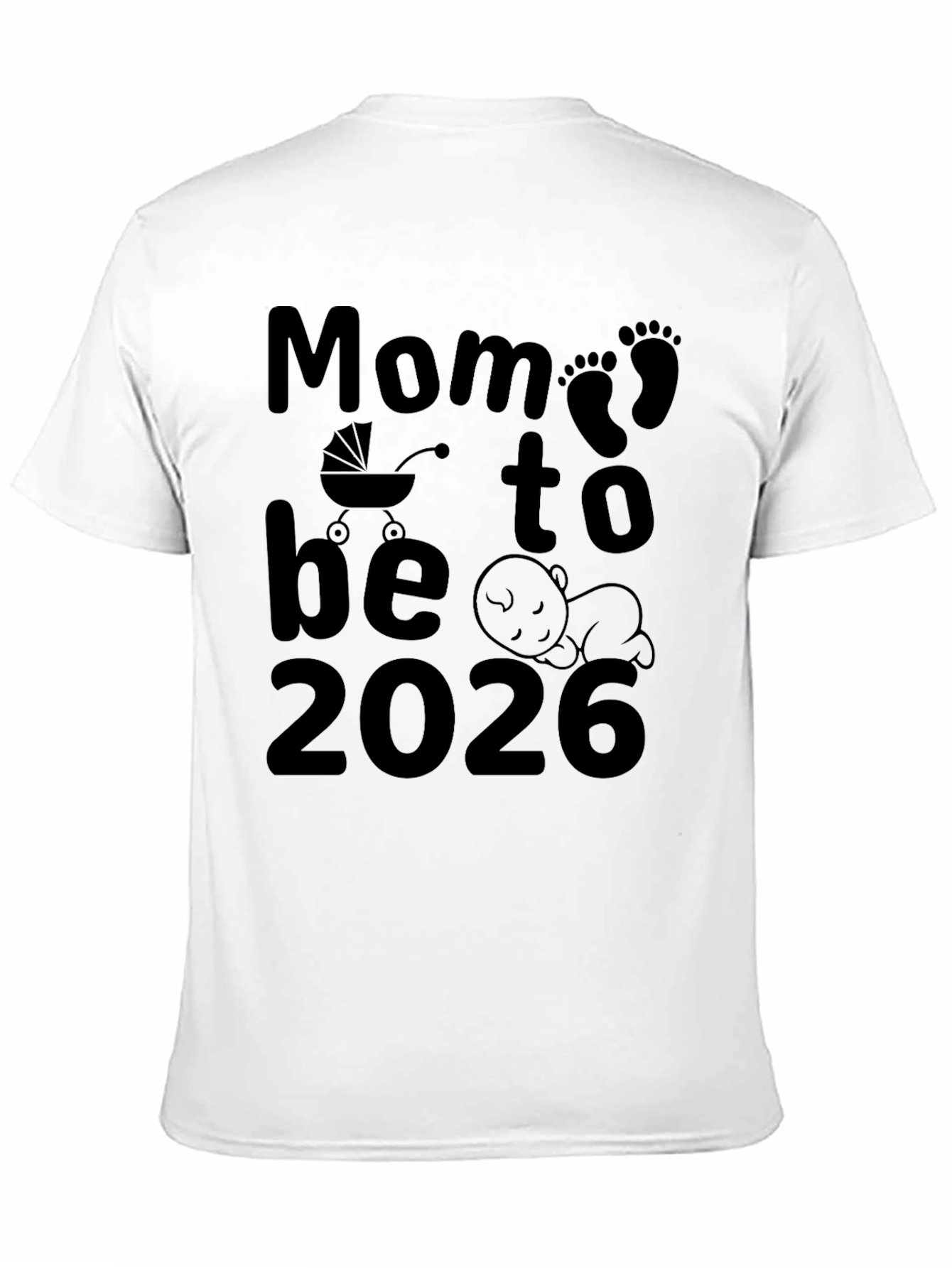 Mom to Be 2026 Graphic Tee