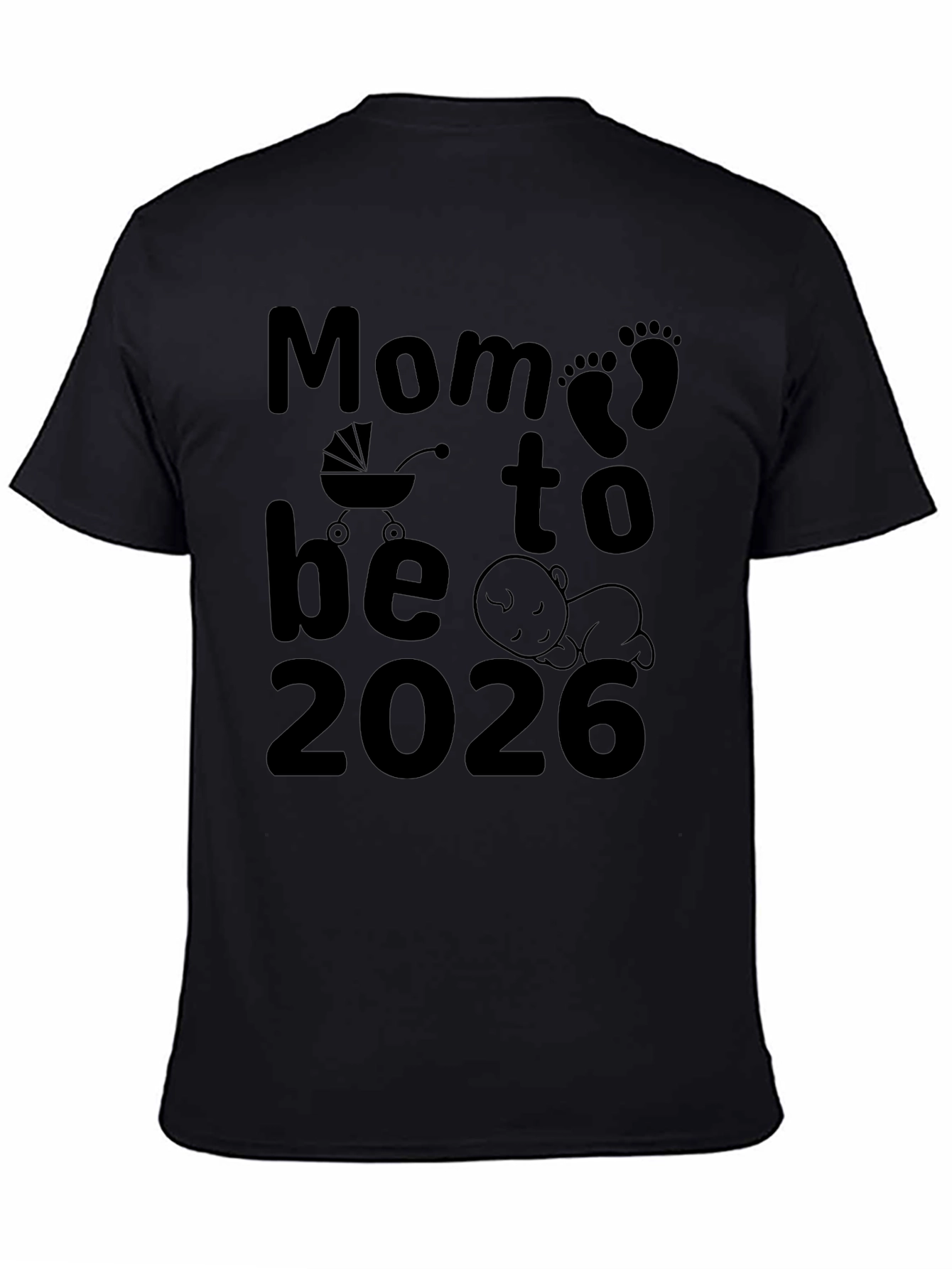 Mom to Be 2026 Graphic Tee