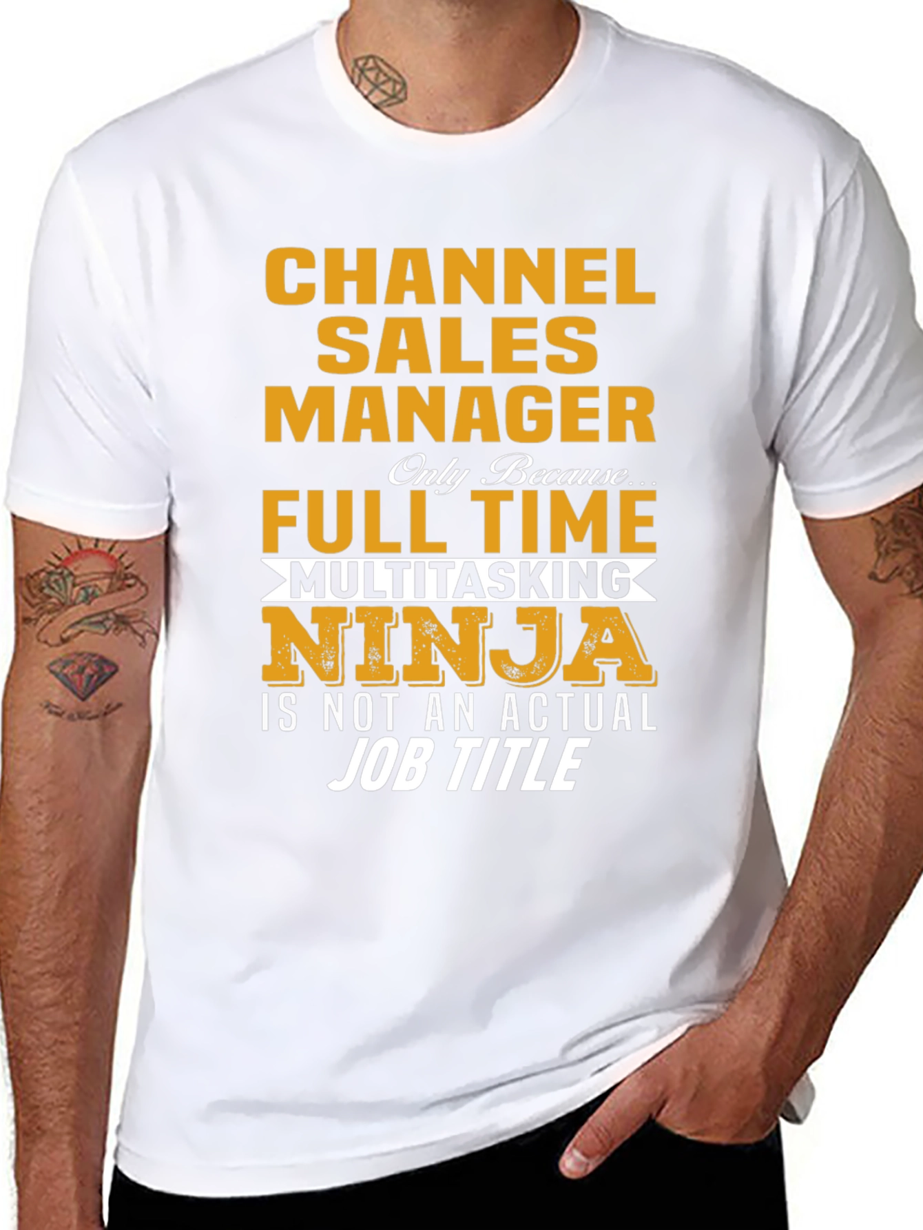 Channel Sales Manager Ninja T-Shirt