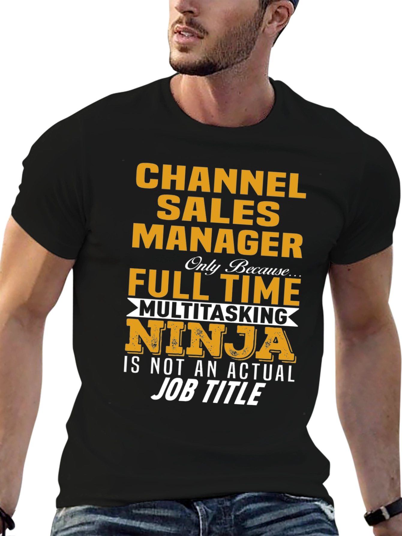 Channel Sales Manager Ninja T-Shirt