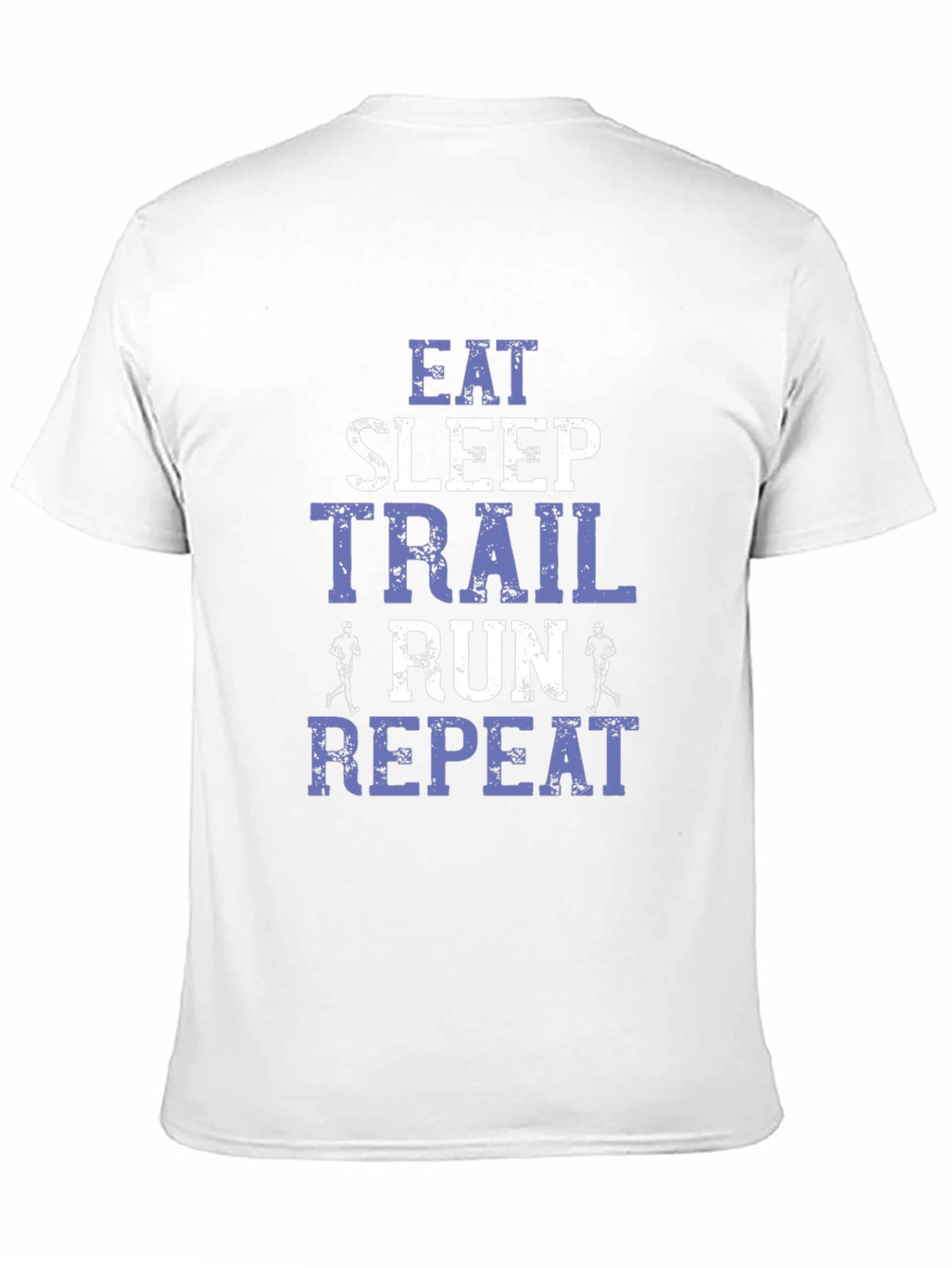 Eat Sleep Trail Run Repeat Black T-Shirt