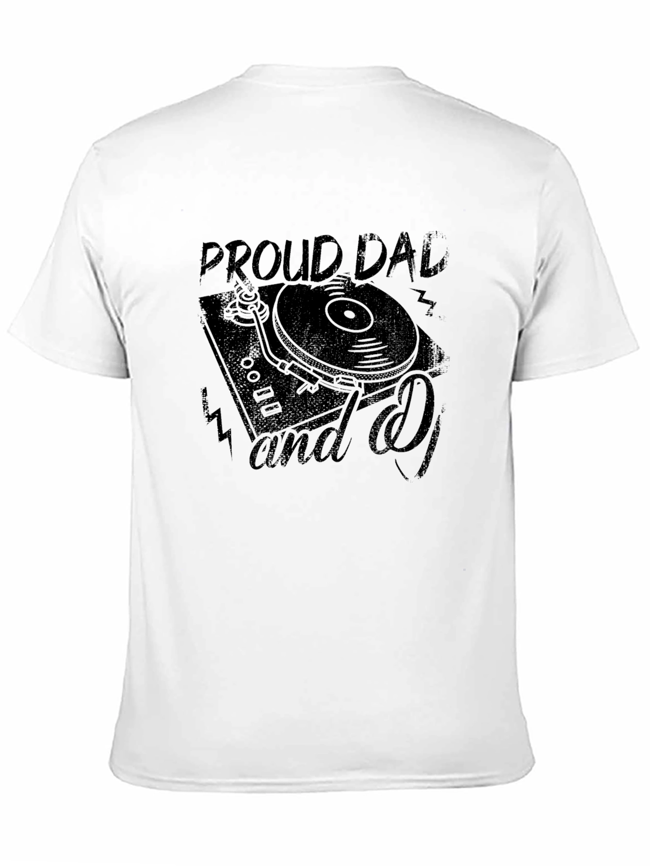Proud Dad and DJ Black T-Shirt