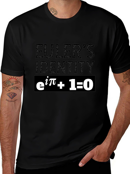 Eulers Identity T-Shirt - Math Equation Graphic Tee