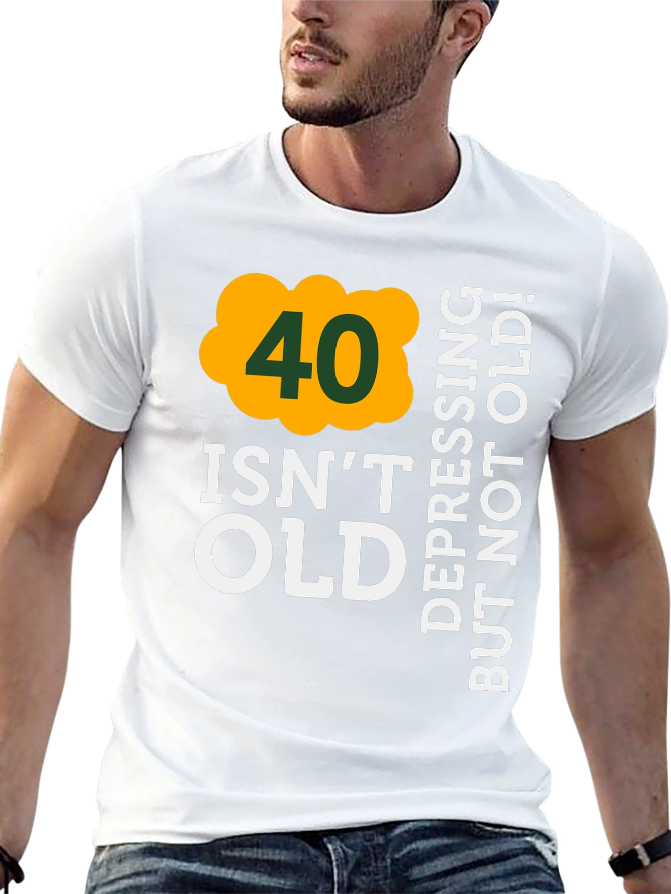 Funny 40th Birthday T-Shirt: Not Old!