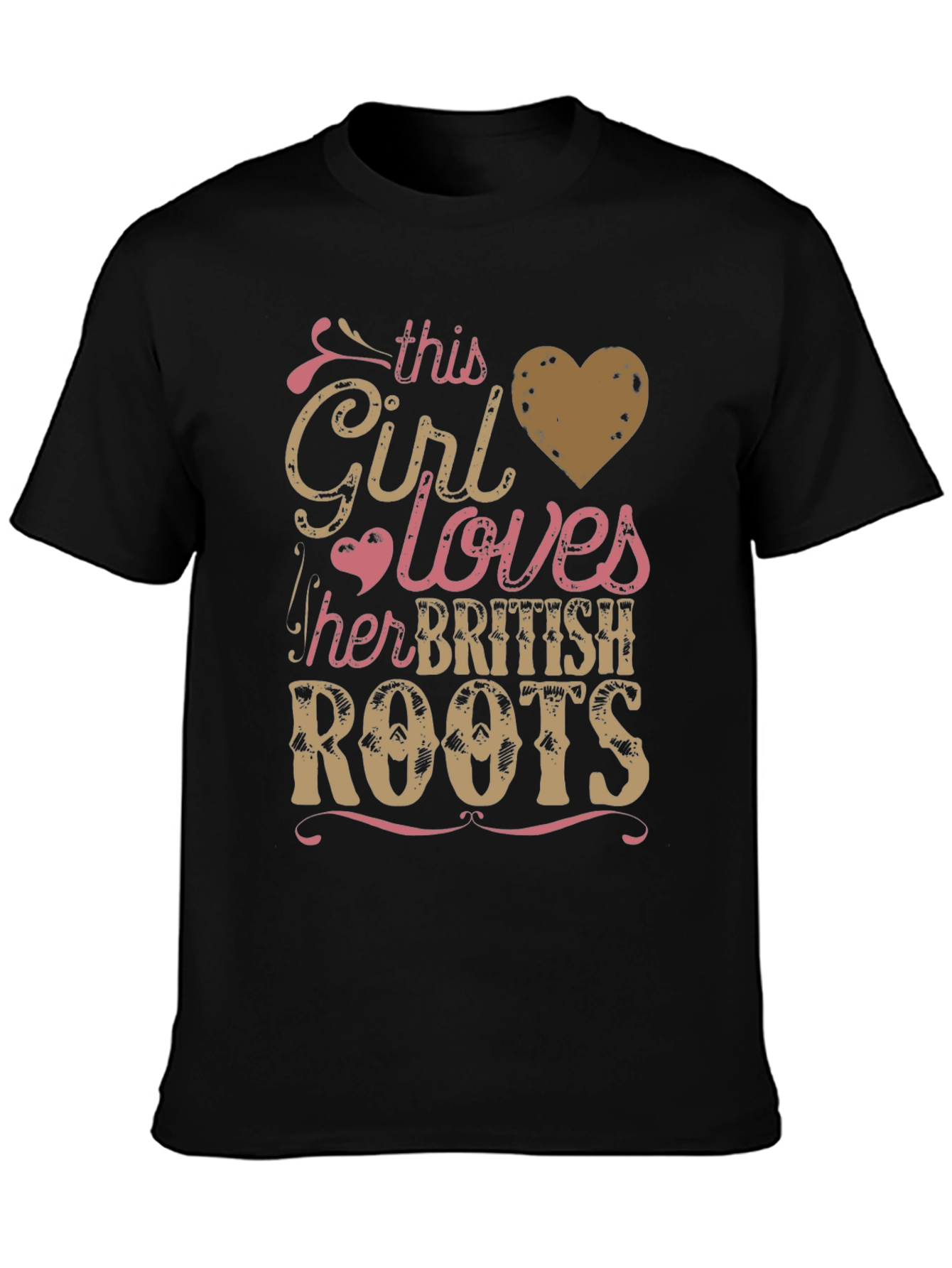 British Roots Girls T-Shirt