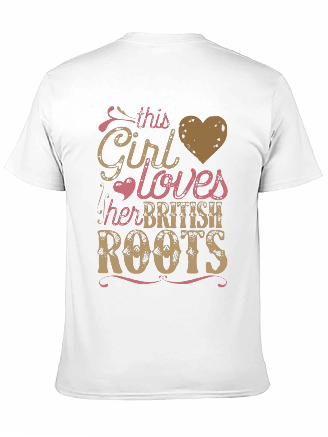 British Roots Girls T-Shirt