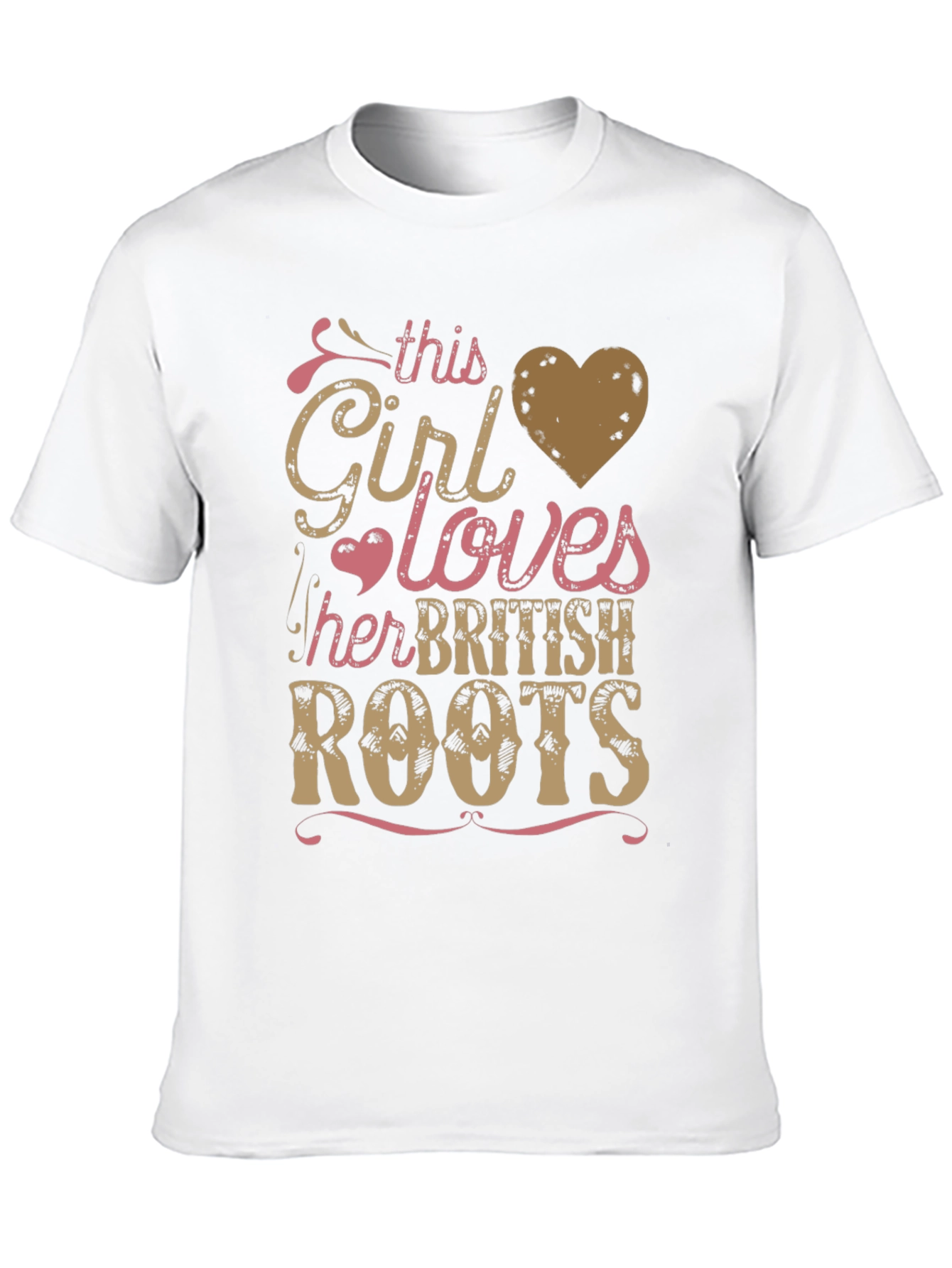 British Roots Girls T-Shirt