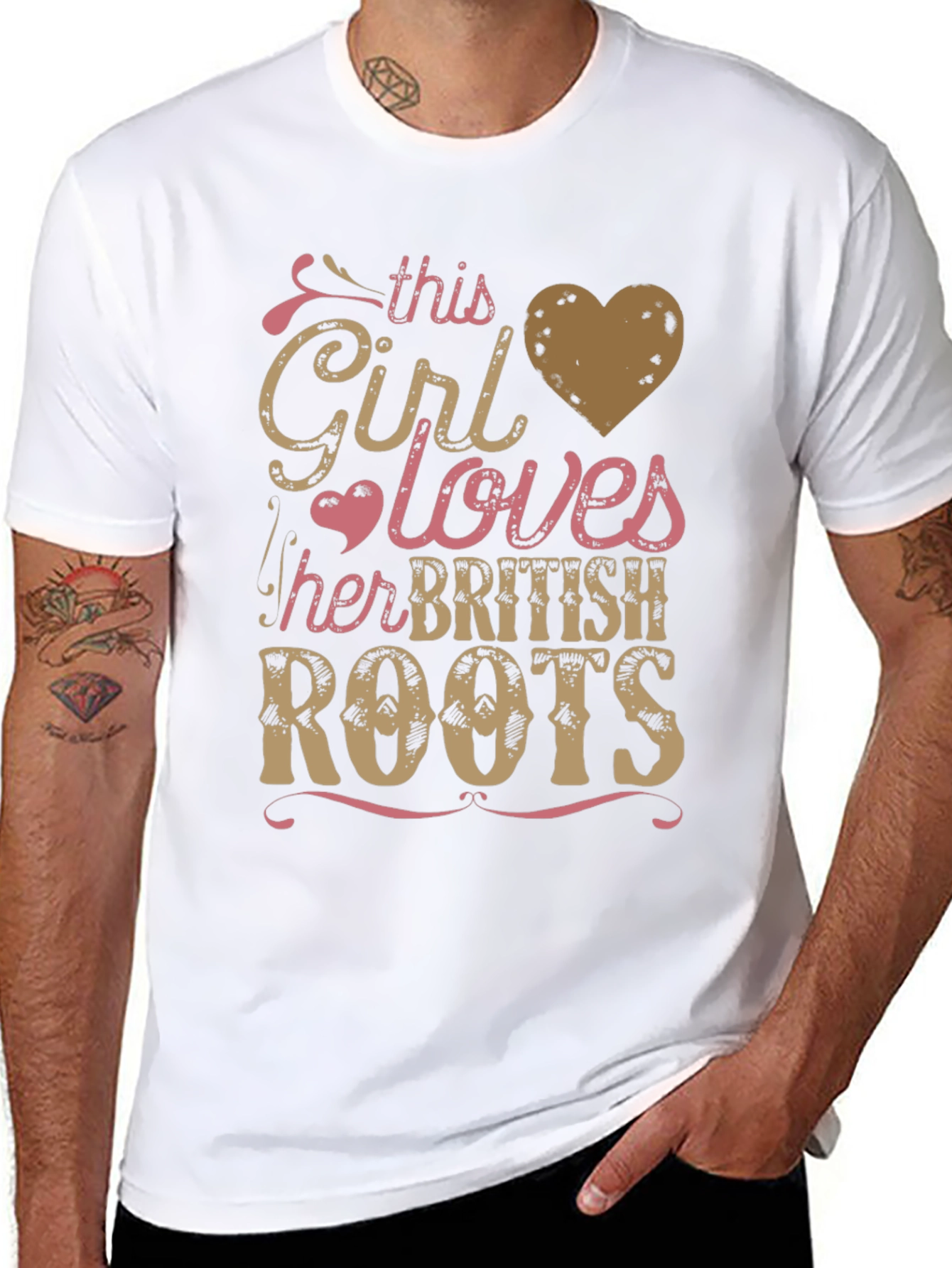 British Roots Girls T-Shirt