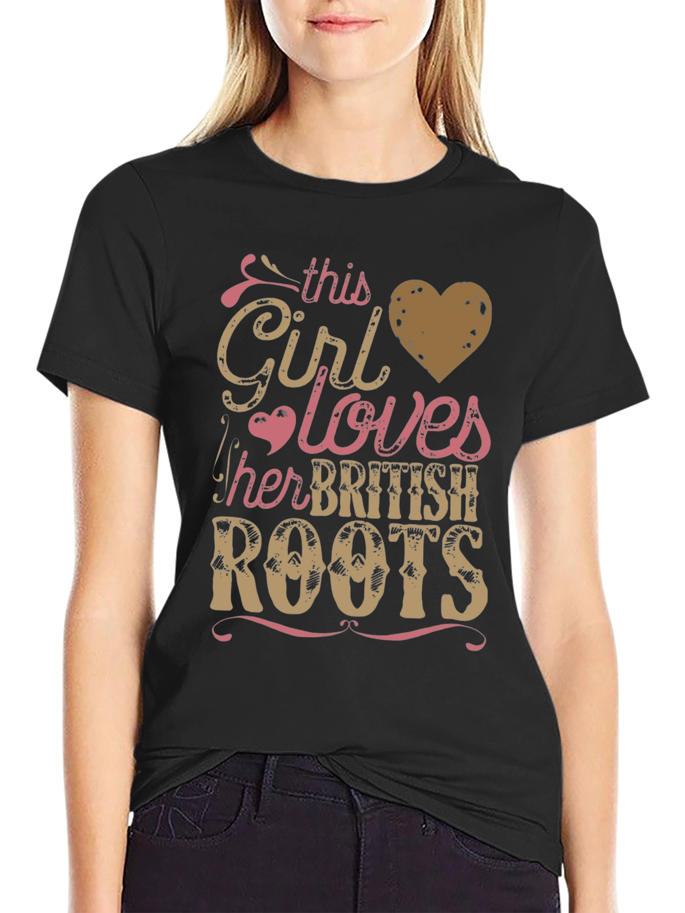 British Roots Girls T-Shirt