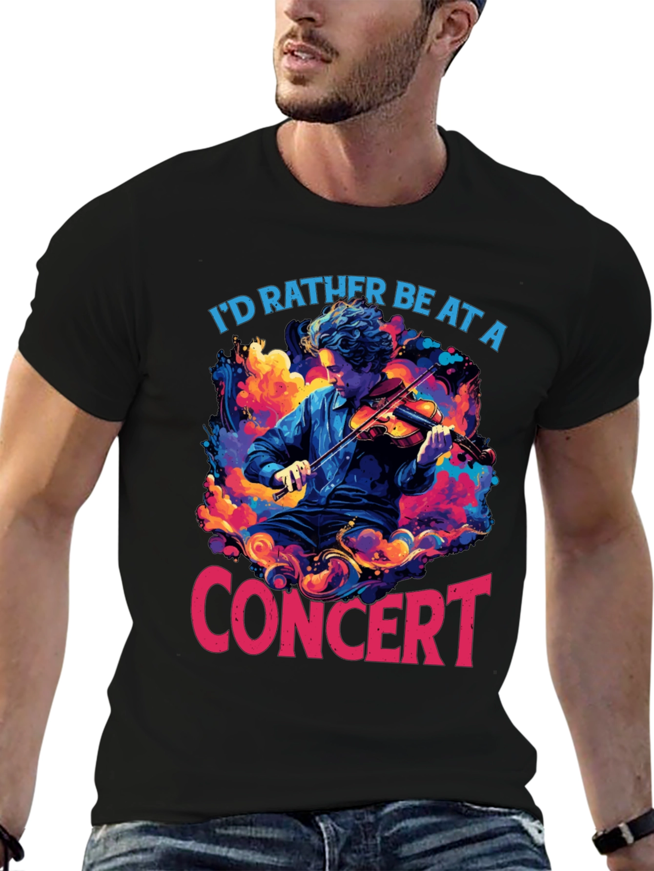 Concert Lover Graphic T-Shirt