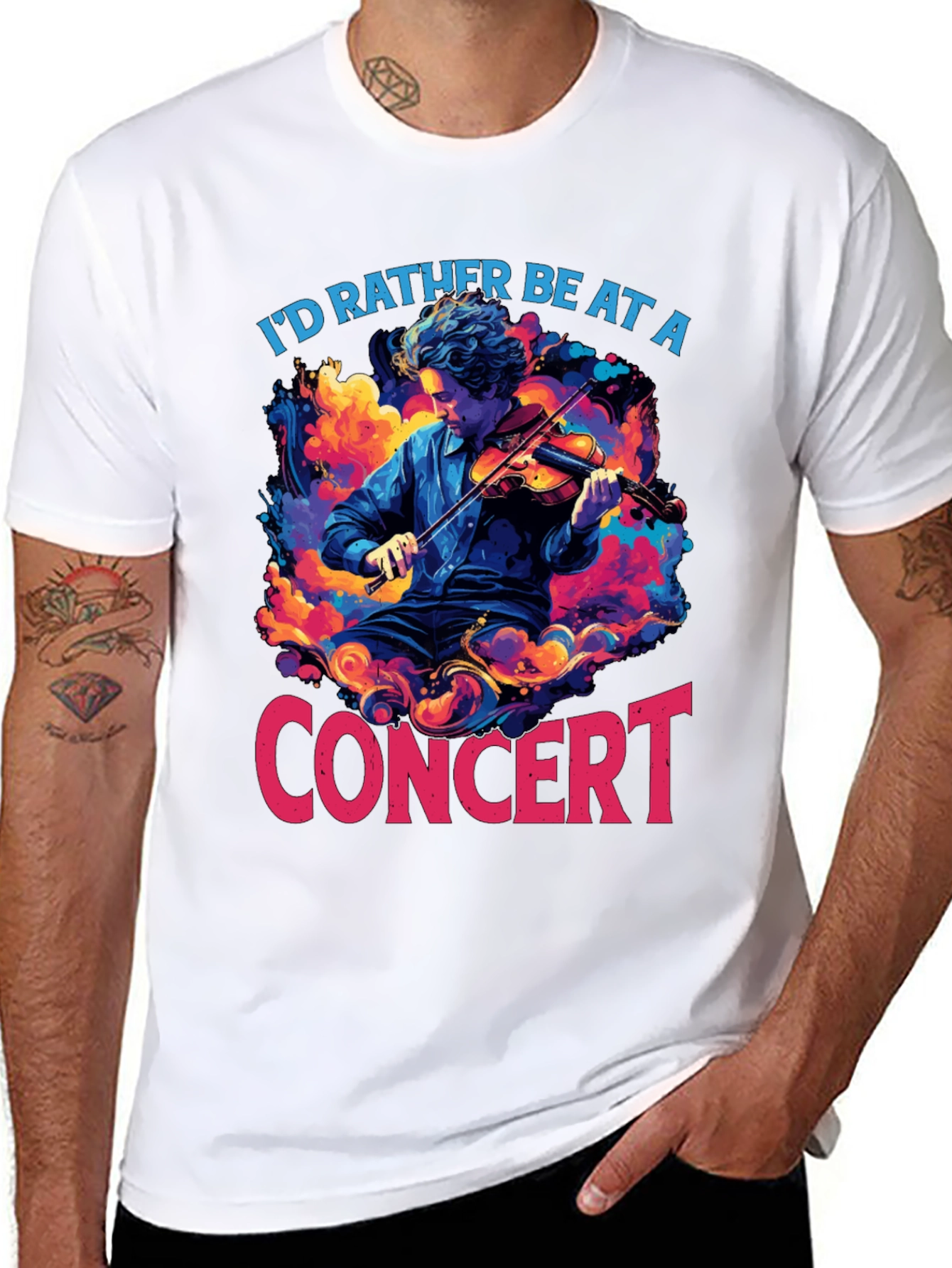 Concert Lover Graphic T-Shirt