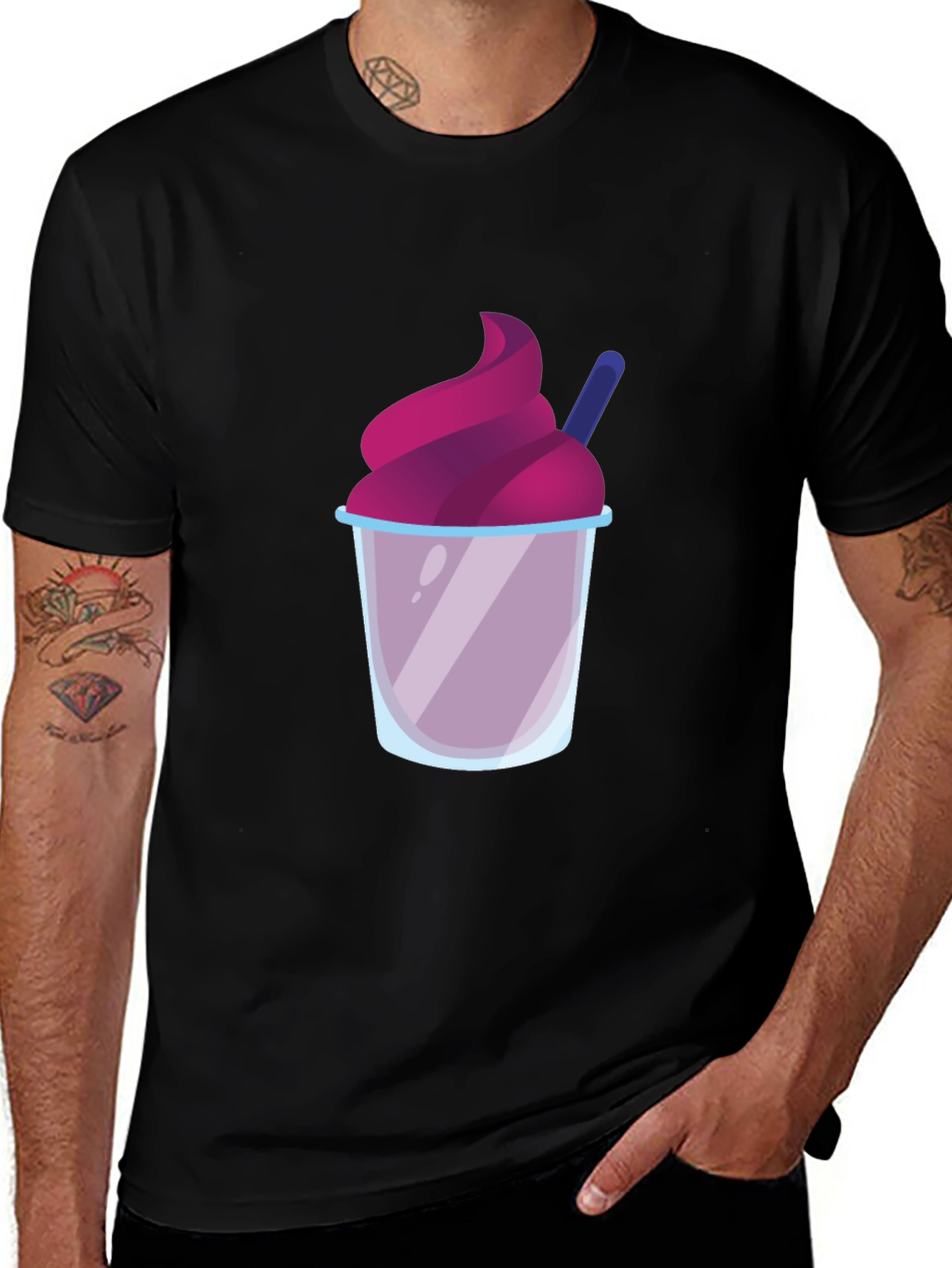 Cool Treat Tee - Fun Dessert Graphic T-Shirt