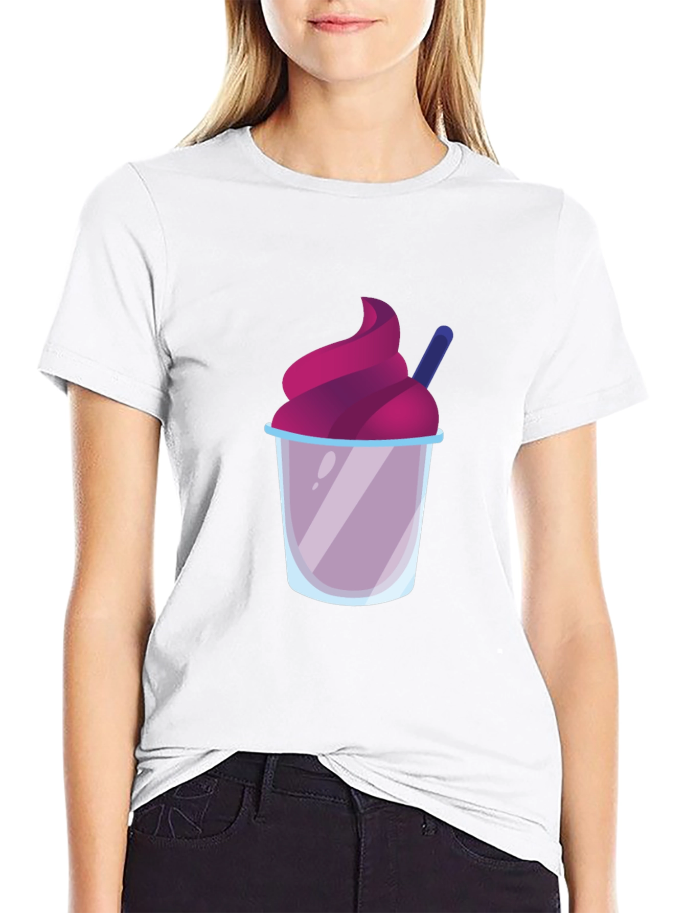 Cool Treat Tee - Fun Dessert Graphic T-Shirt