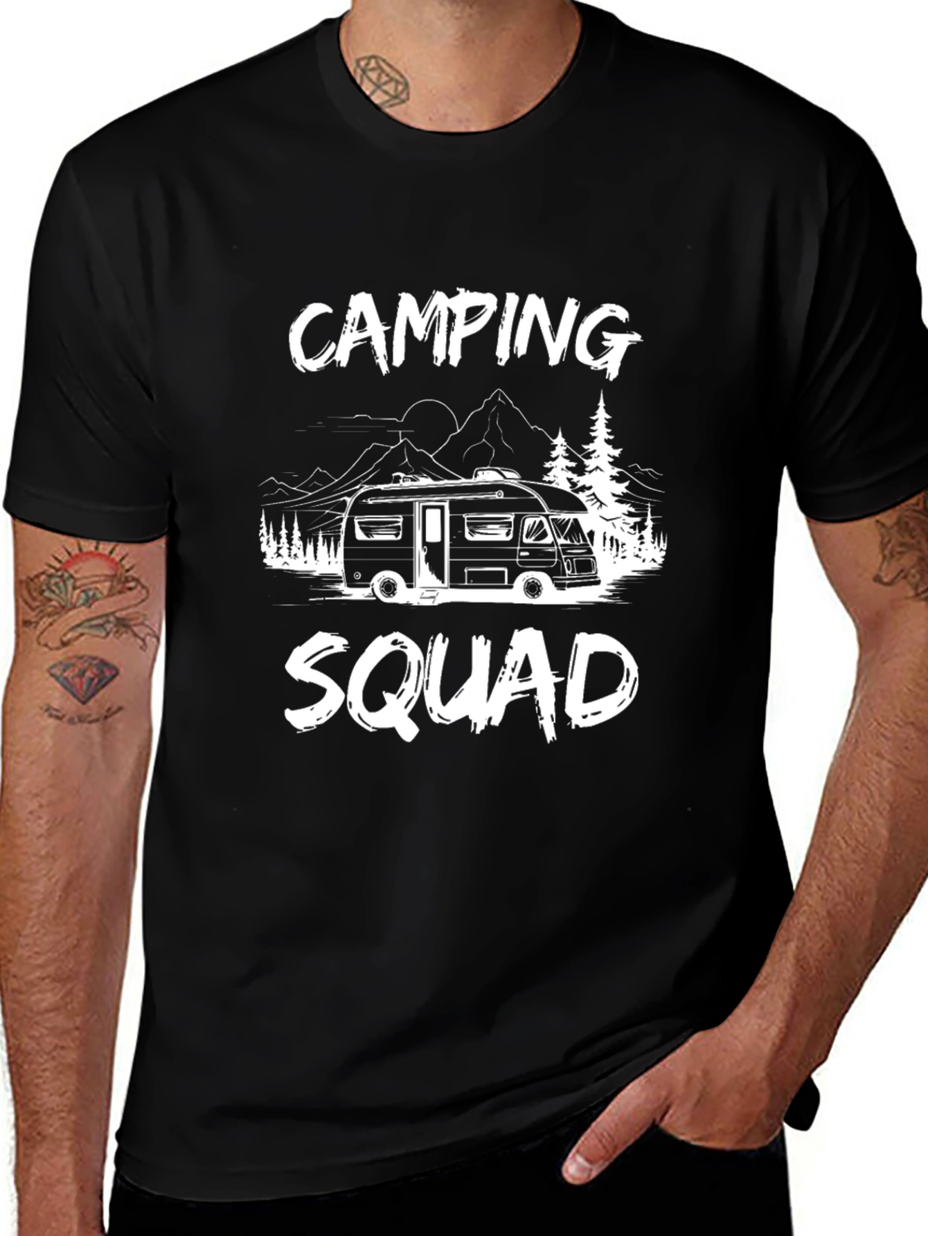 Camping Squad Graphic Tee - Adventure Ready