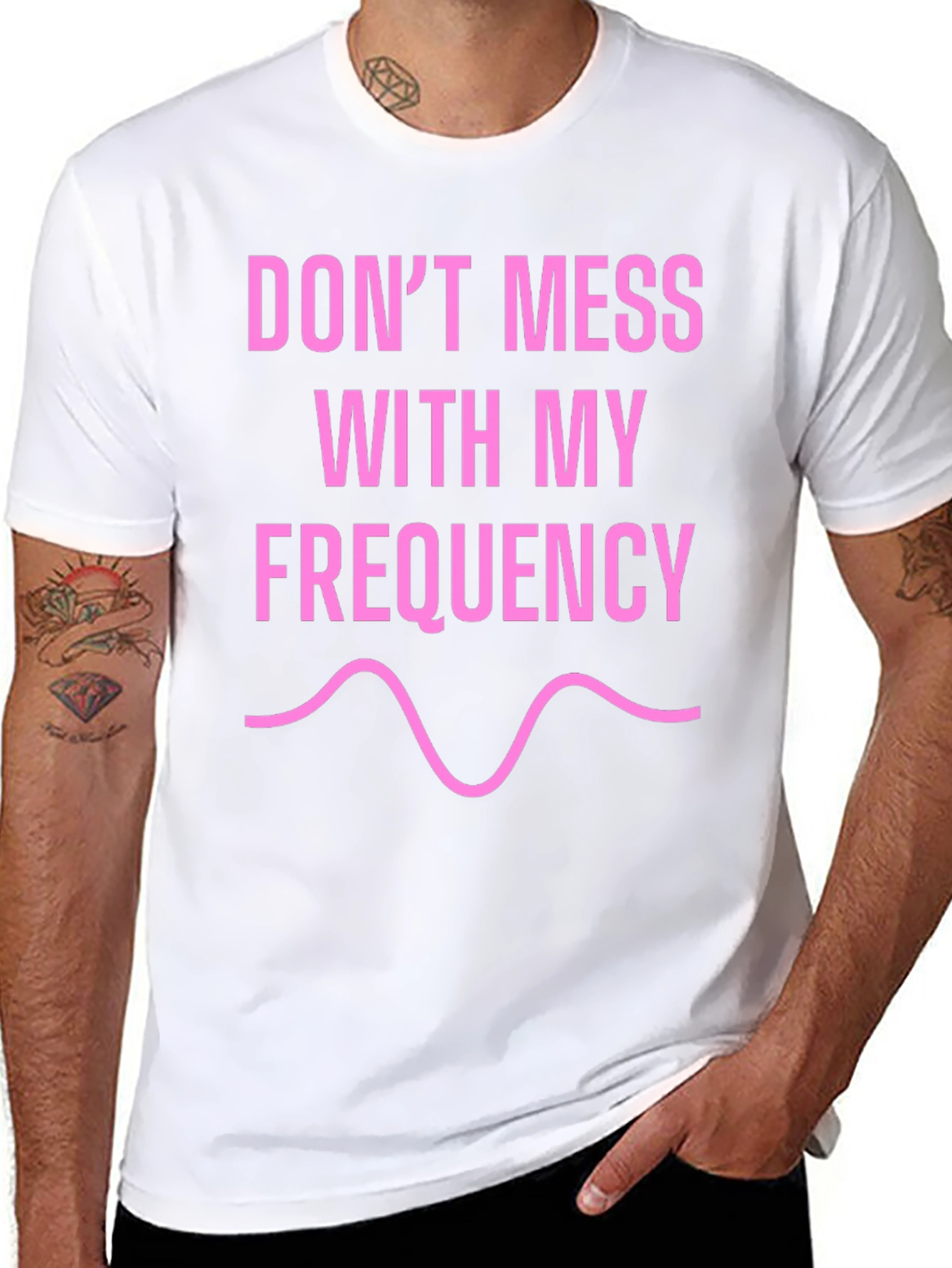 Dont Mess With My Frequency Black T-Shirt