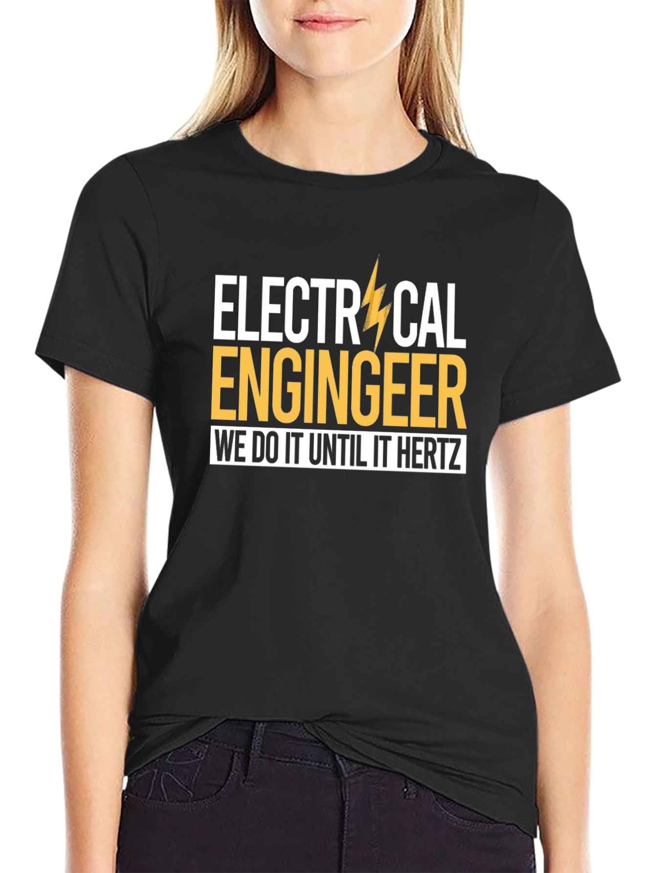 Electrical Engineer T-Shirt - Funny Hertz Design