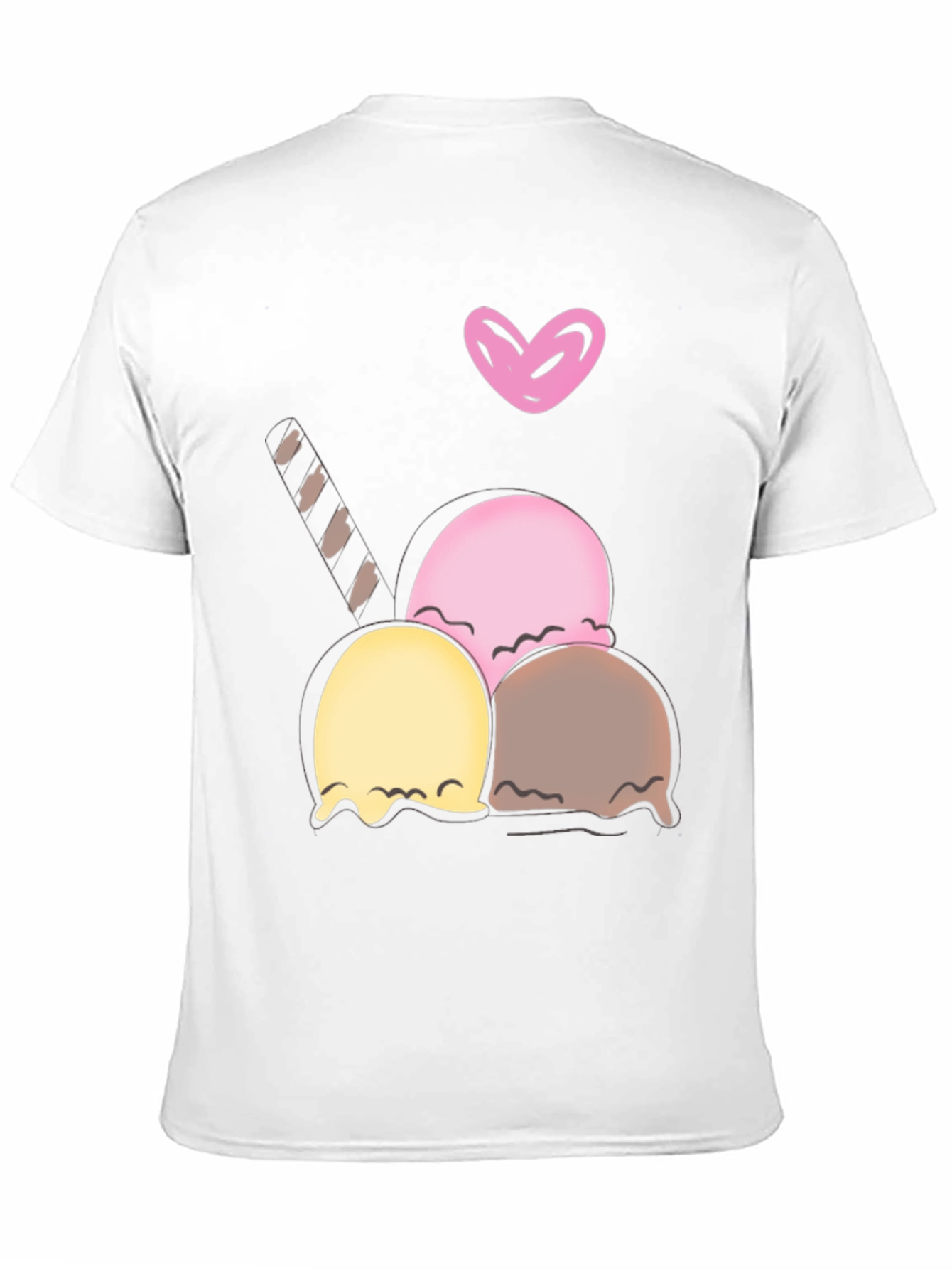 Ice Cream Dessert Graphic Tee