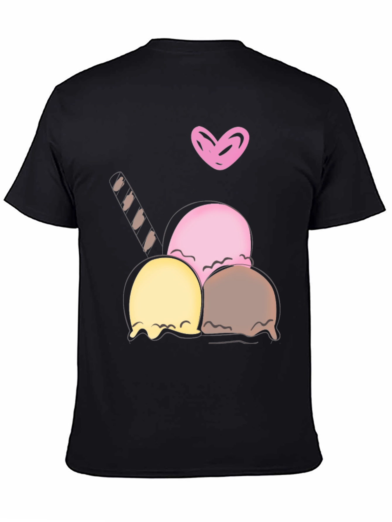 Ice Cream Dessert Graphic Tee