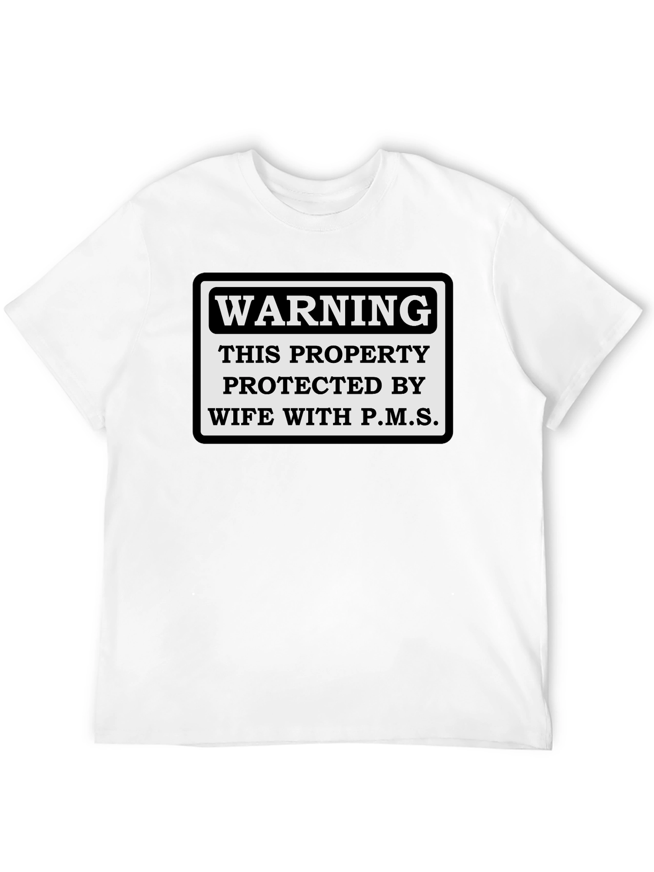 Warning Wife with P.M.S. T-Shirt