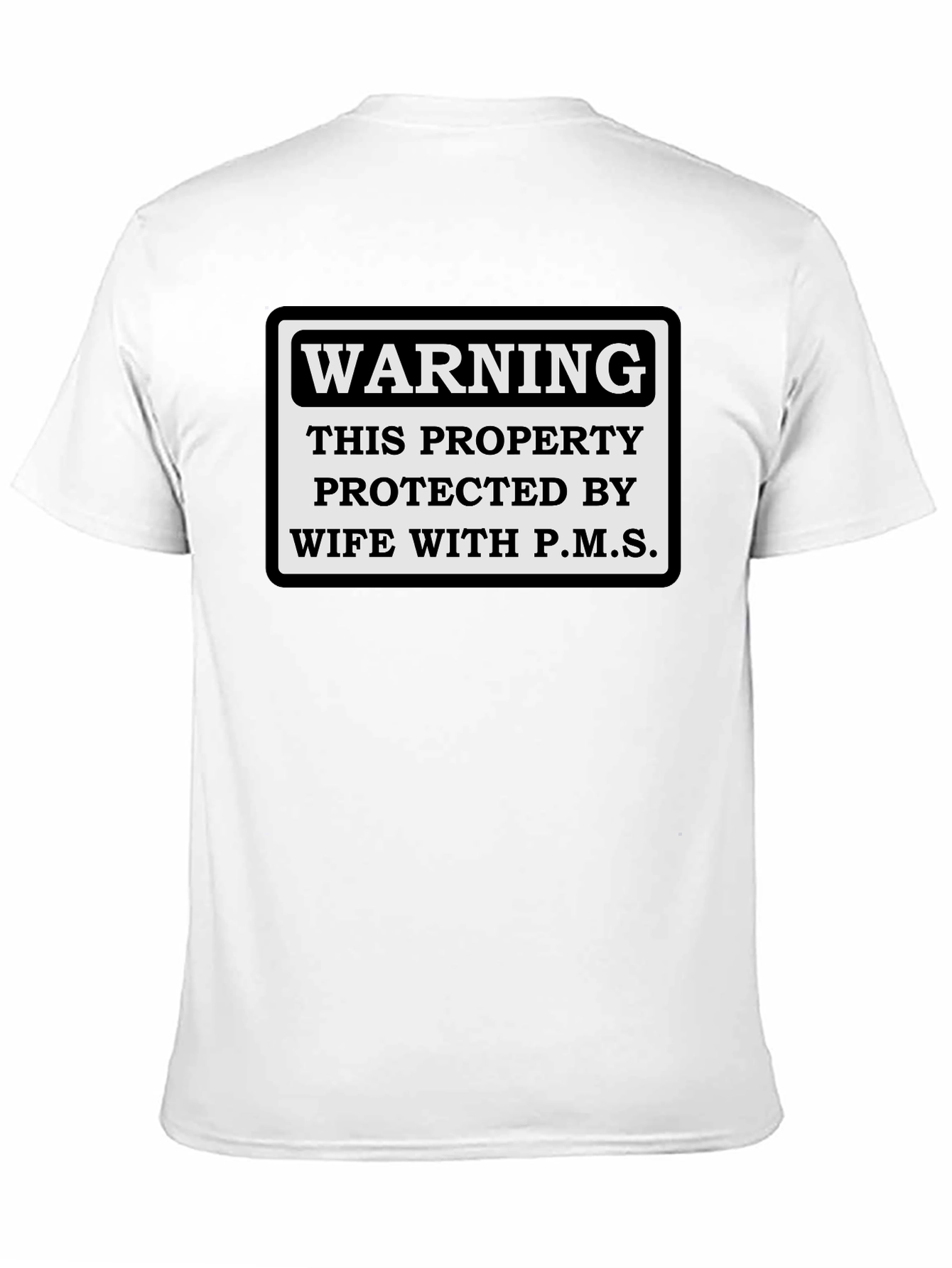 Warning Wife with P.M.S. T-Shirt