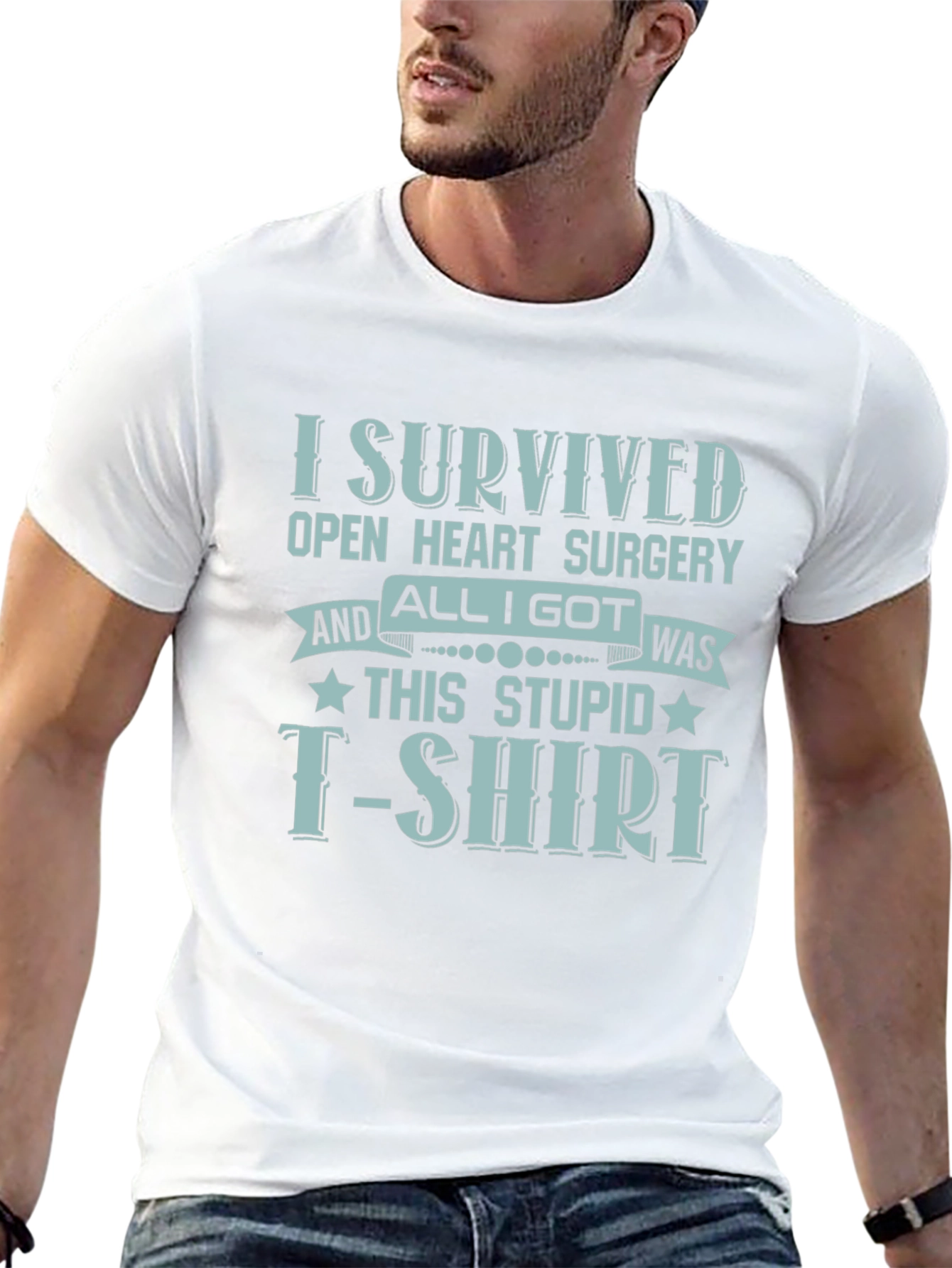 I Survived Open Heart Surgery T-Shirt
