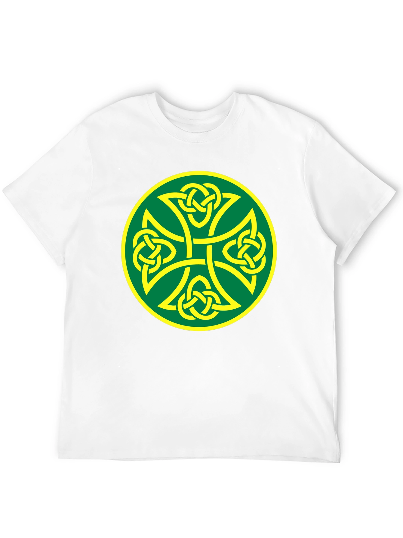 Celtic Knot Cross Black T-Shirt