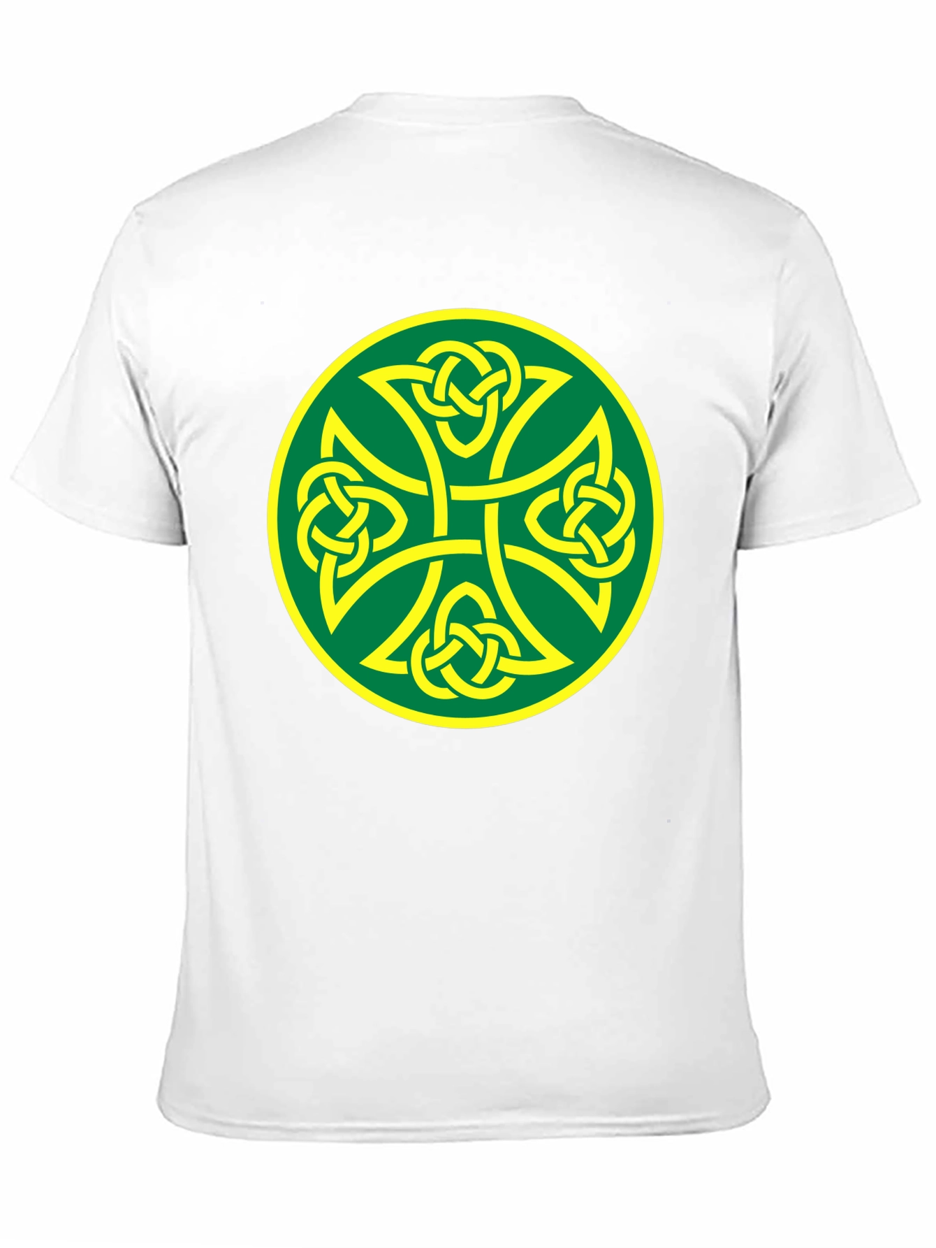 Celtic Knot Cross Black T-Shirt