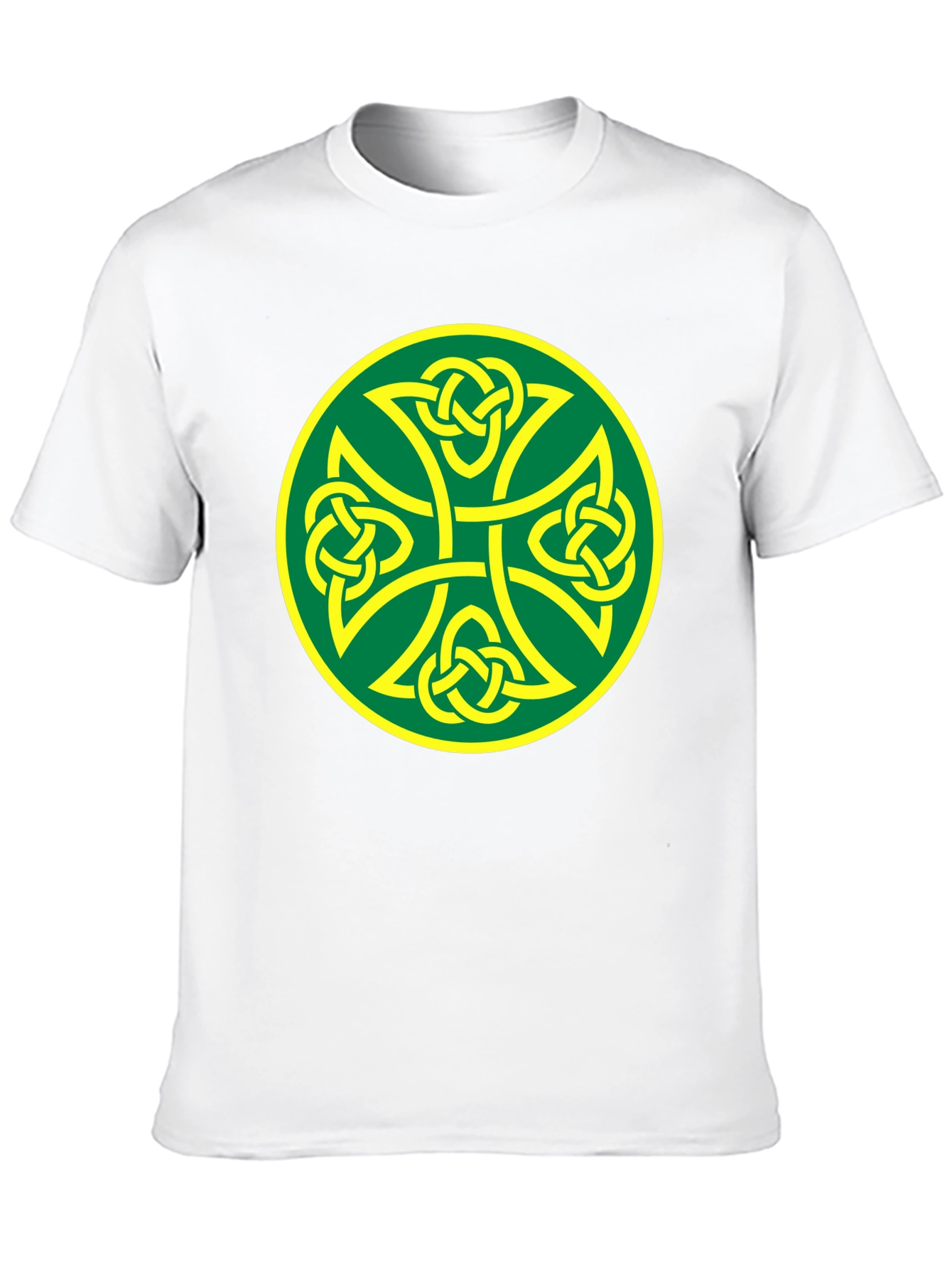 Celtic Knot Cross Black T-Shirt