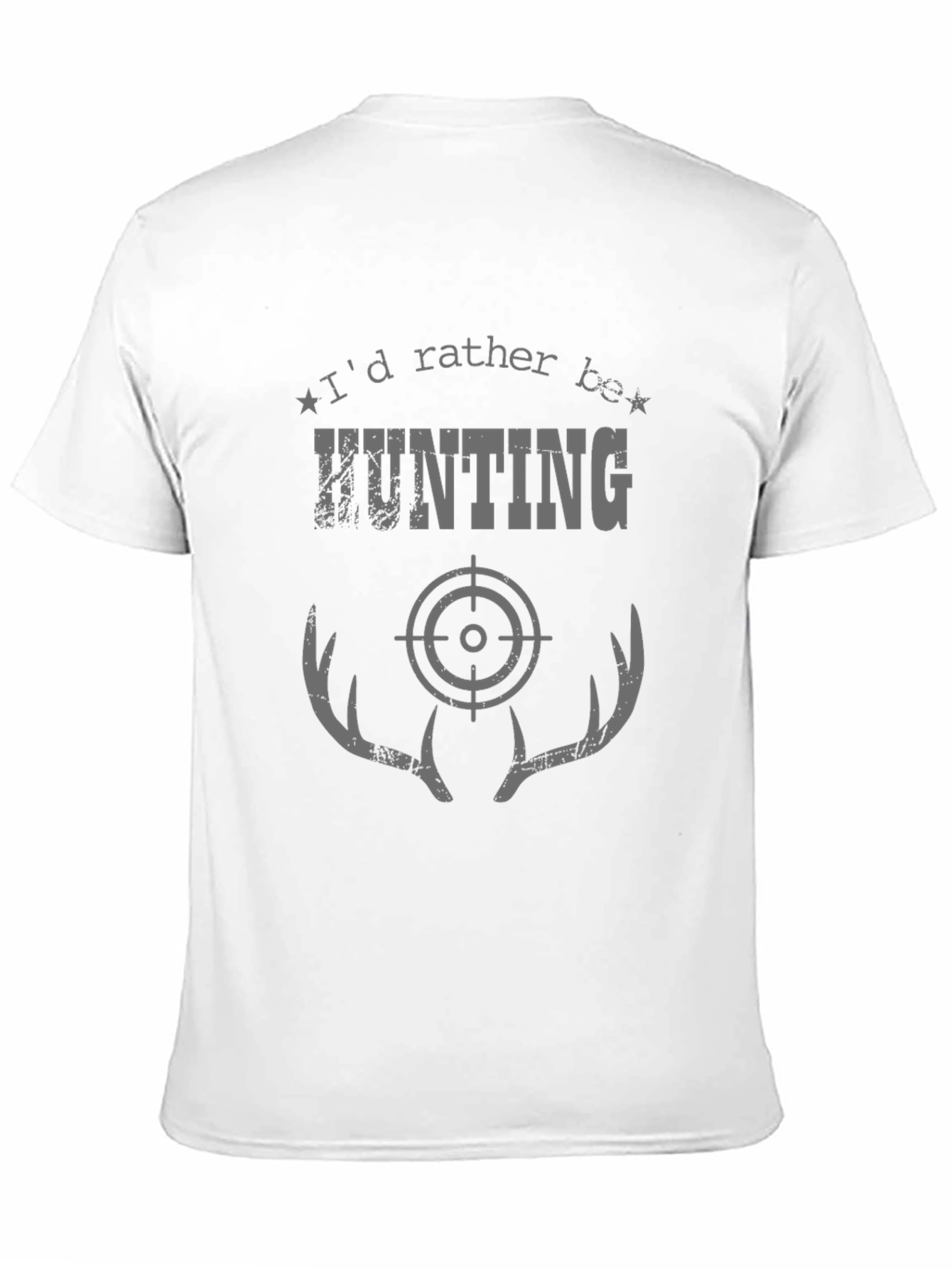 Hunting T-Shirt - Antler Target Graphic Tee