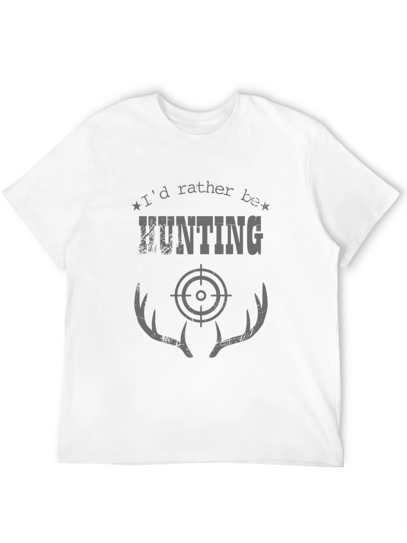 Hunting T-Shirt - Antler Target Graphic Tee