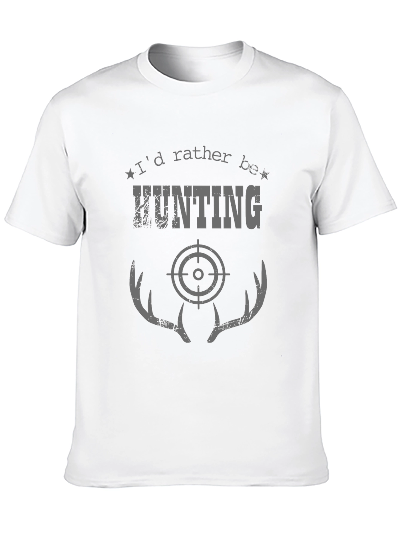 Hunting T-Shirt - Antler Target Graphic Tee