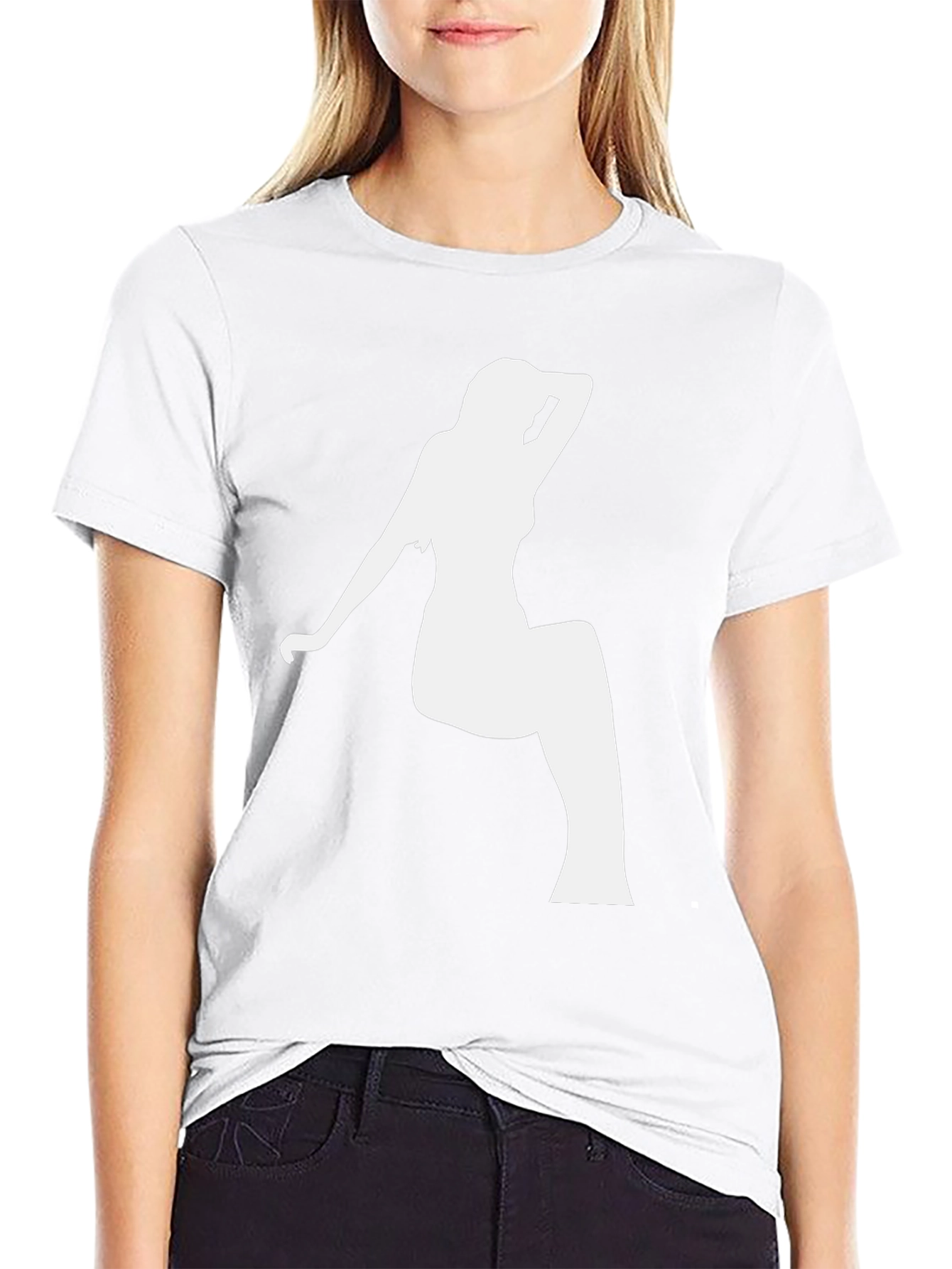 Silhouette Graphic Tee - Mens Black T-Shirt
