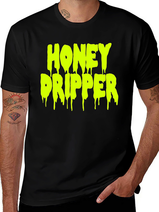 Honey Dripper Graphic Tee - Cool Streetwear Shirt