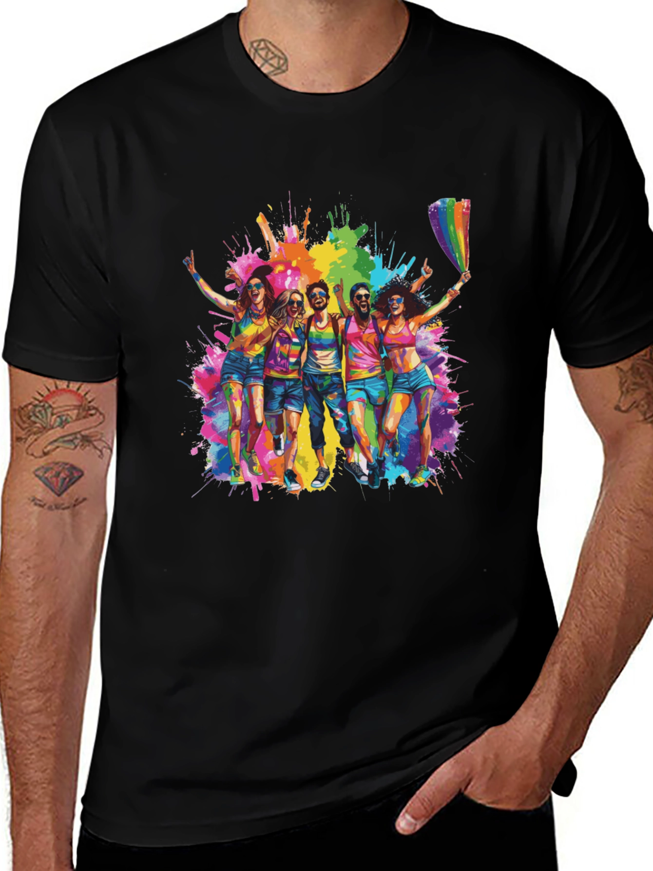 Pride Celebration Graphic Tee