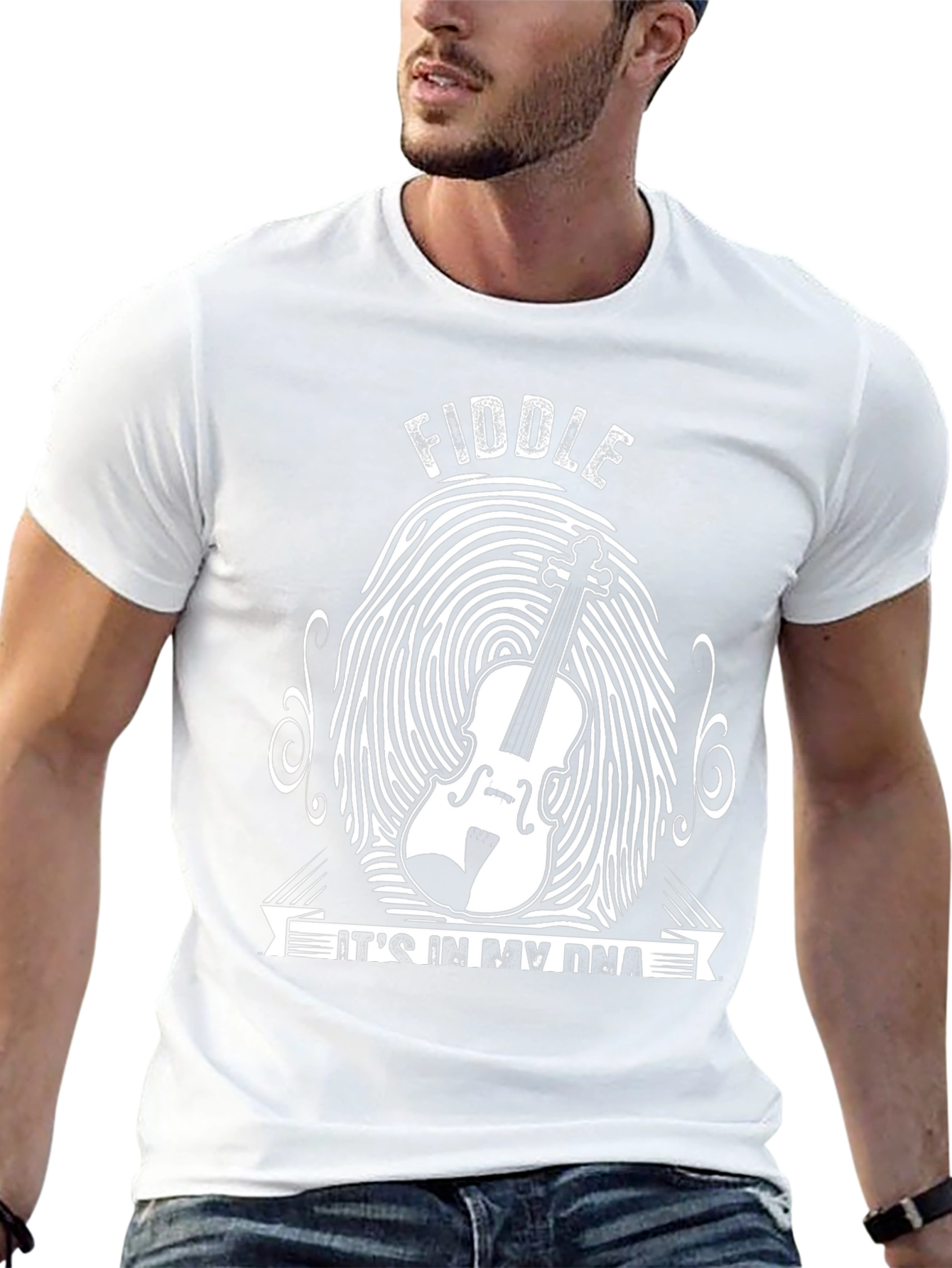 Fiddle Its in My DNA T-Shirt
