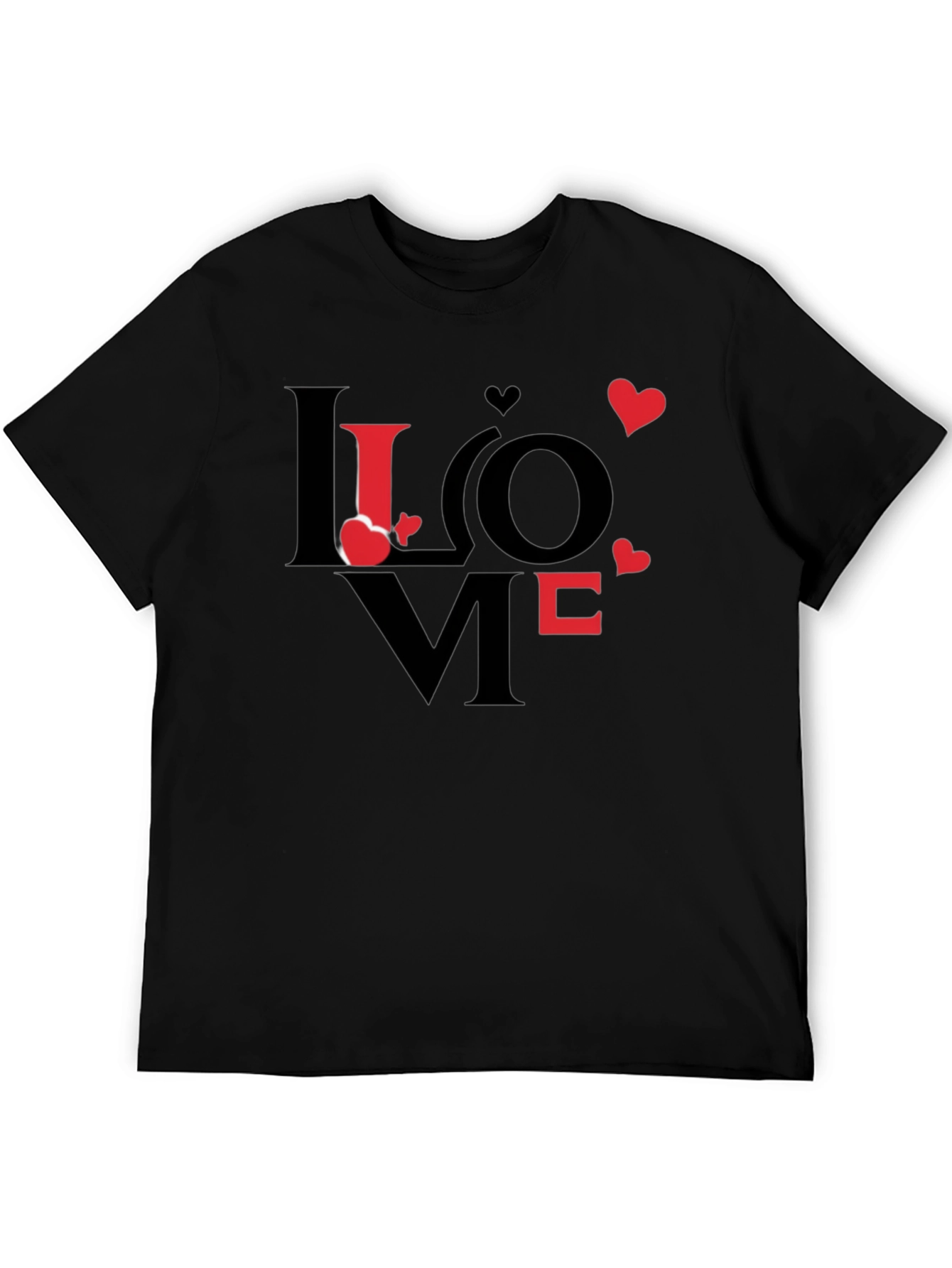 Love Graphic Print Crew Neck T-Shirt