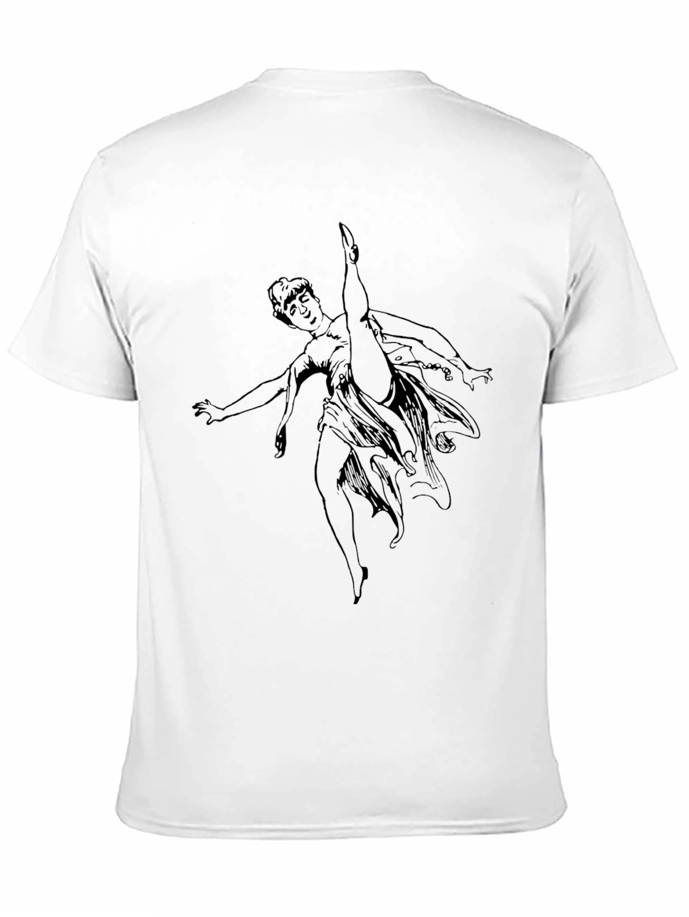 Elegant Dancer Black T-Shirt